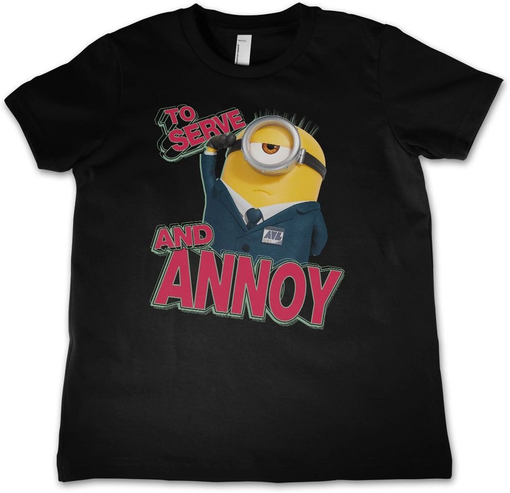 T-Shirt To Serve And Annoy Kids Tee