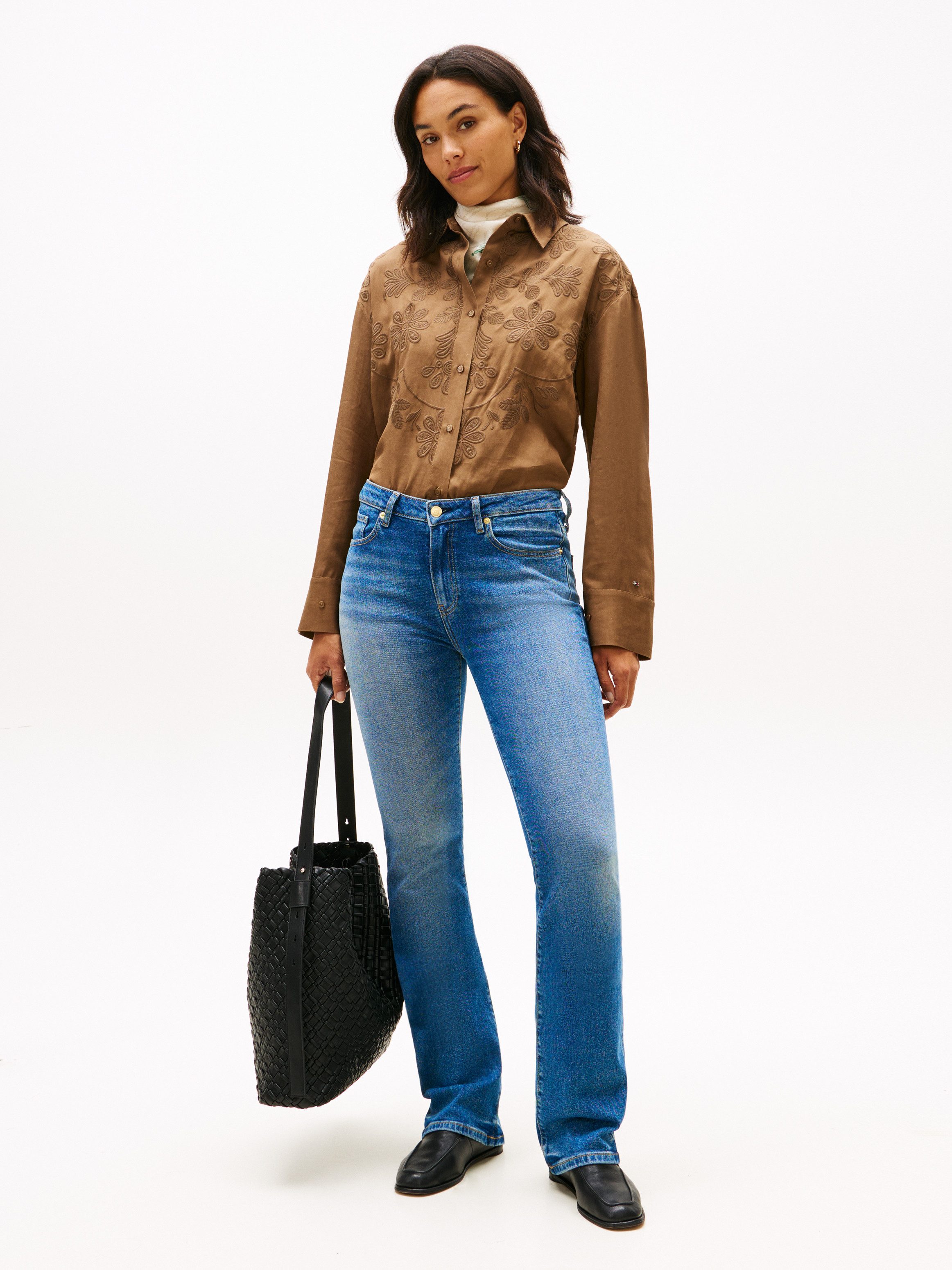 Tommy Hilfiger Bootcut-Jeans DNM BOOTCUT RW
