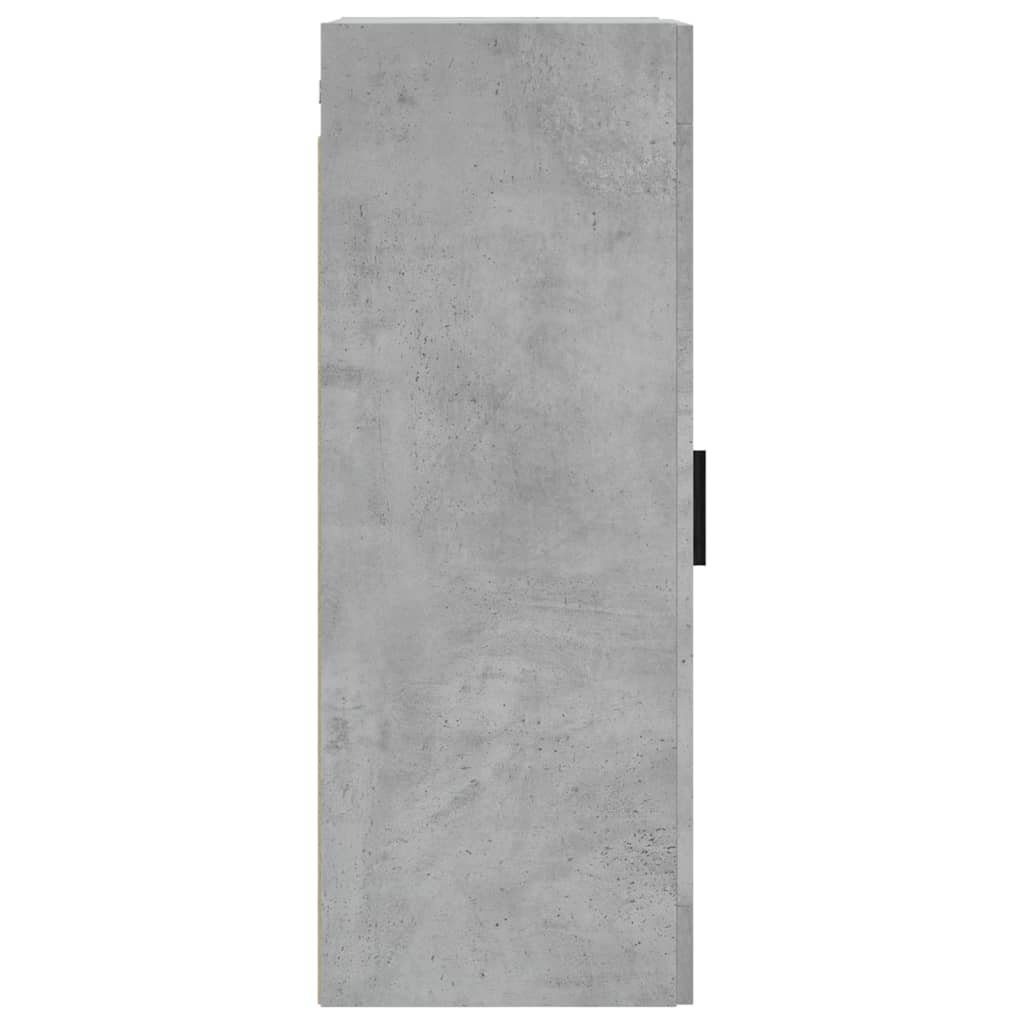 vidaXL Sideboard Wandschrank Betongrau St) (1 34,5x34x90 cm