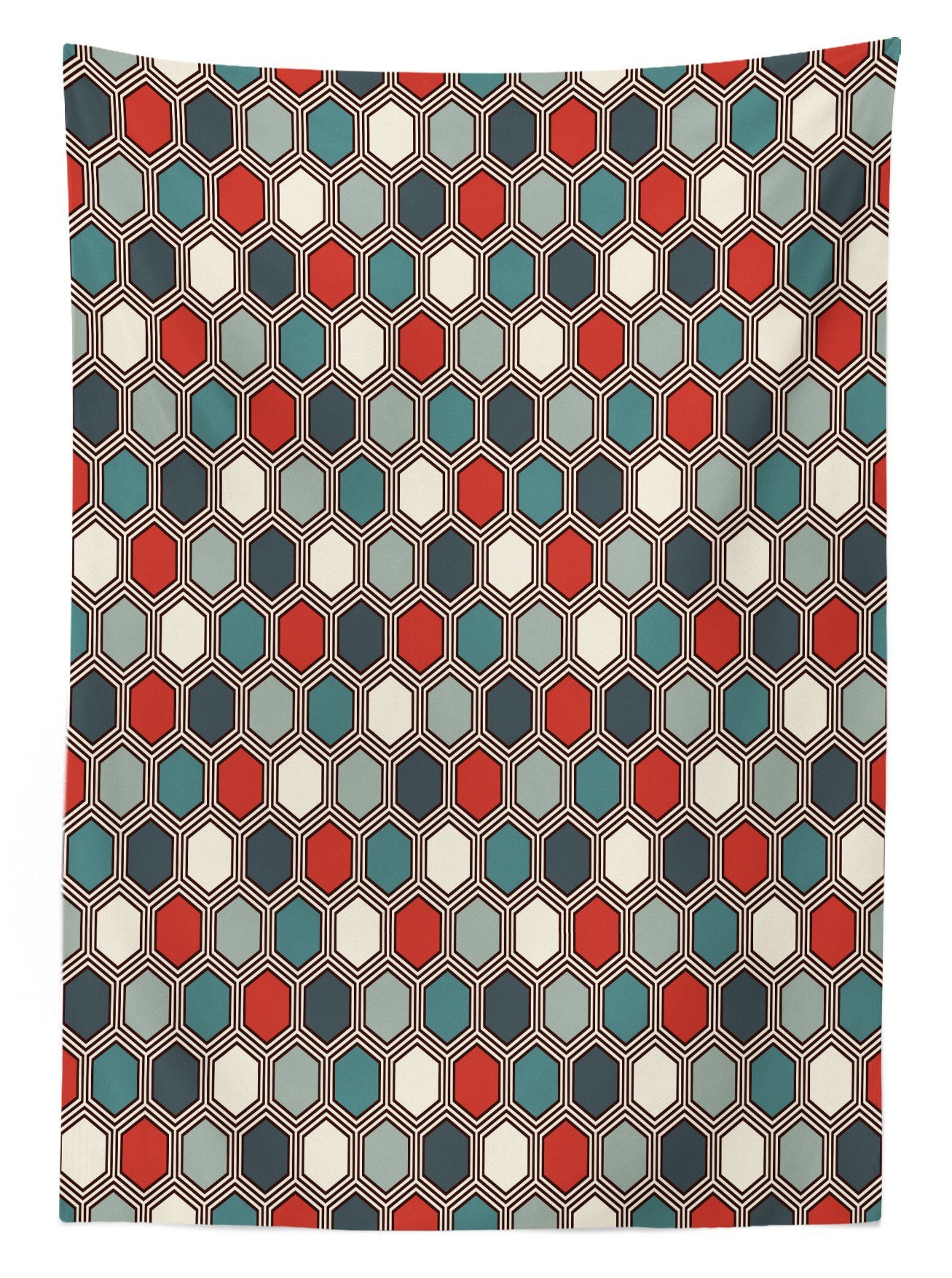 Abakuhaus Tischdecke Farbfest Farben, Außen Geometrisch Waschbar Für Abstrakte geeignet Mosaik-Fliesen Bereich Klare den