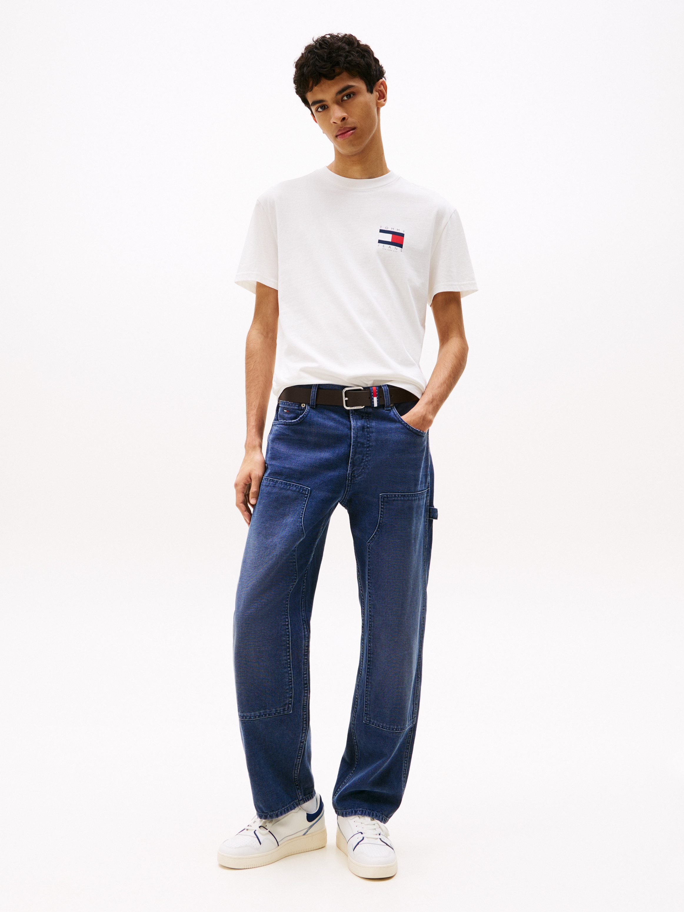 Tommy Jeans T-Shirt TJM REG FLAG GRAPH BCKPRNT T EXT Mit Rundhalsausschnitt günstig online kaufen