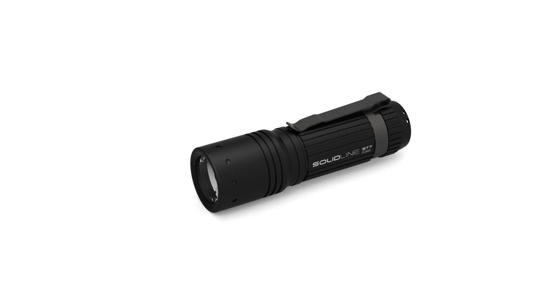 Ledlenser Schreibtischlampe Ledlenser Taschenlampe Solidline ST7 schwarz 360lm, Inkl. Leuchtmittel