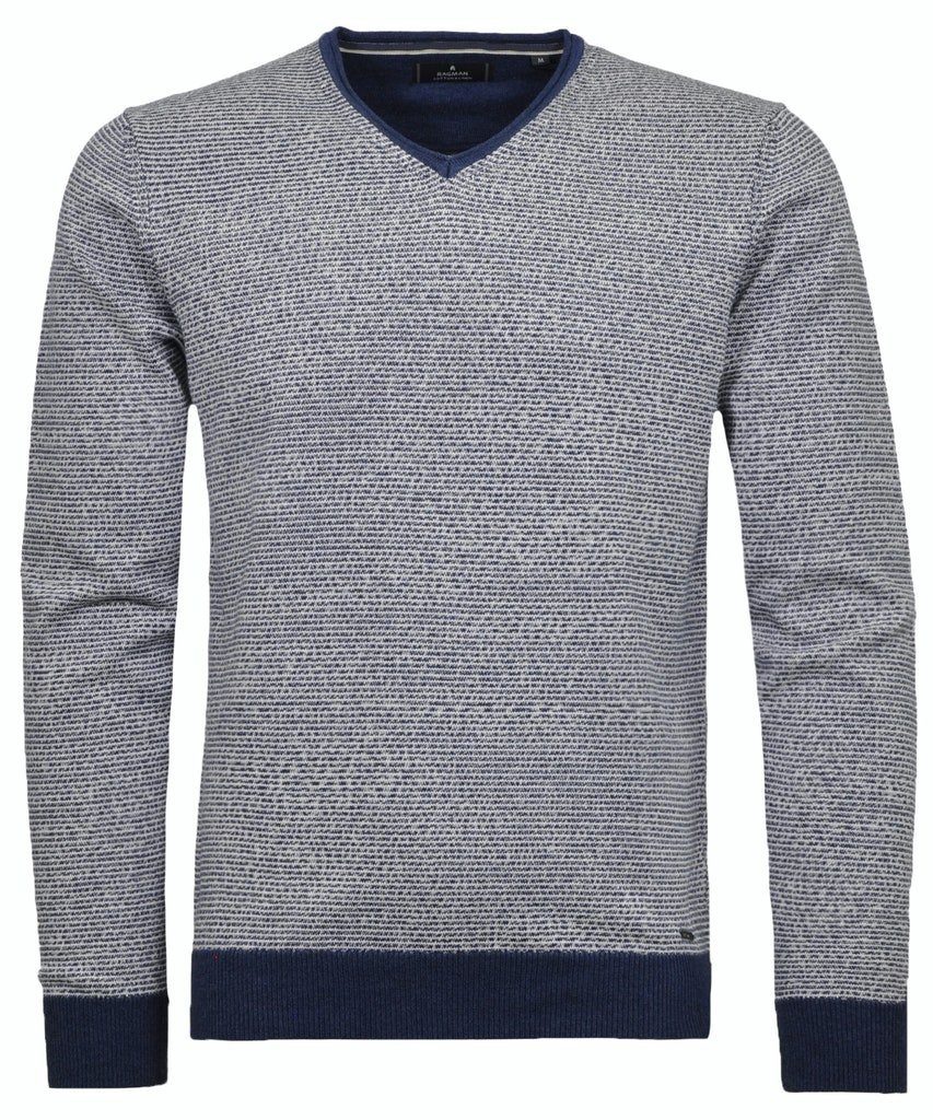 V-Ausschnitt-Pullover