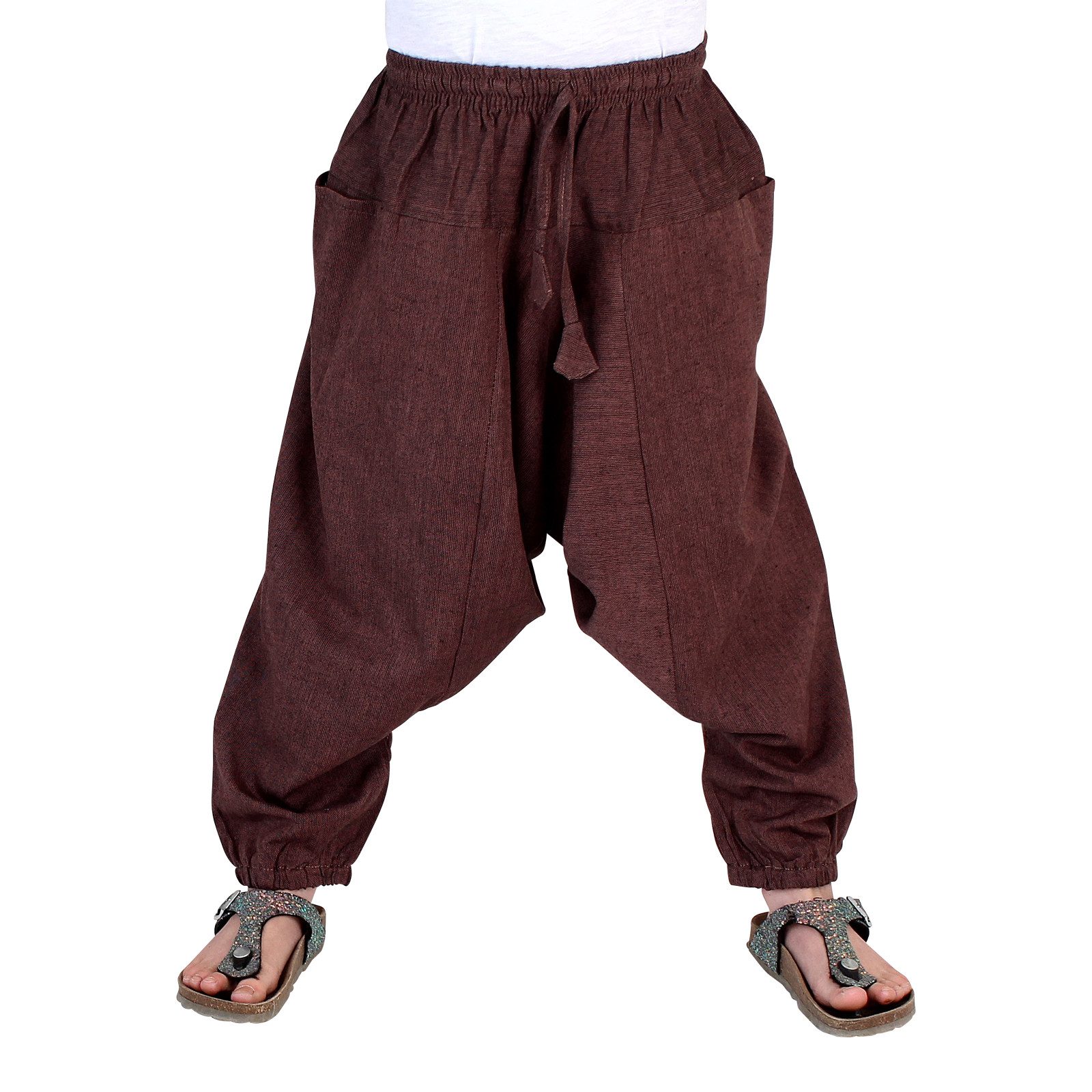 BUDDHA arts&more Haremshose Haremshose für Kinder Handarbeit aus Nepal