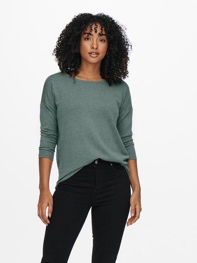 Balsam ONLY SOLID Green ONLELCOS TOP 3/4-Arm-Shirt 4/5