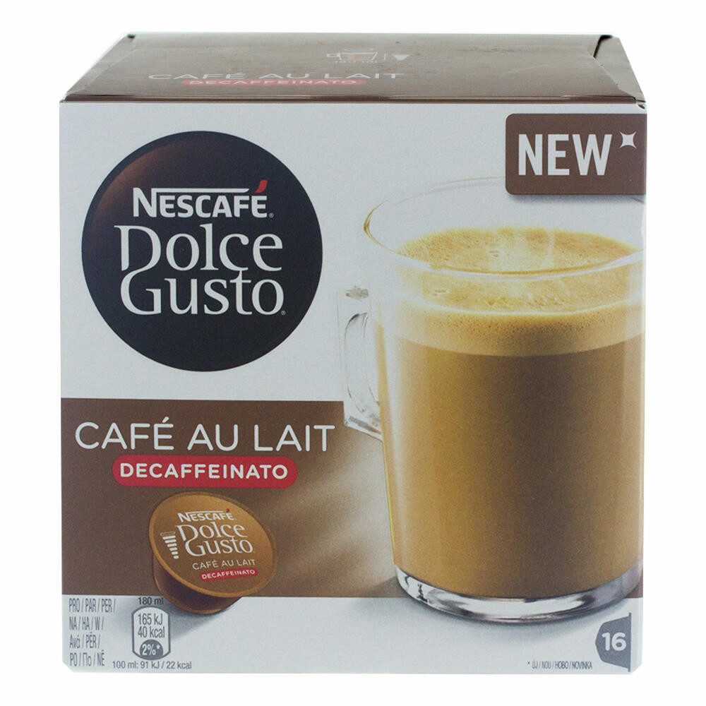 NESCAFÉ® Dolce Gusto® Kaffee Cafe au Lait Decaf, 1 x