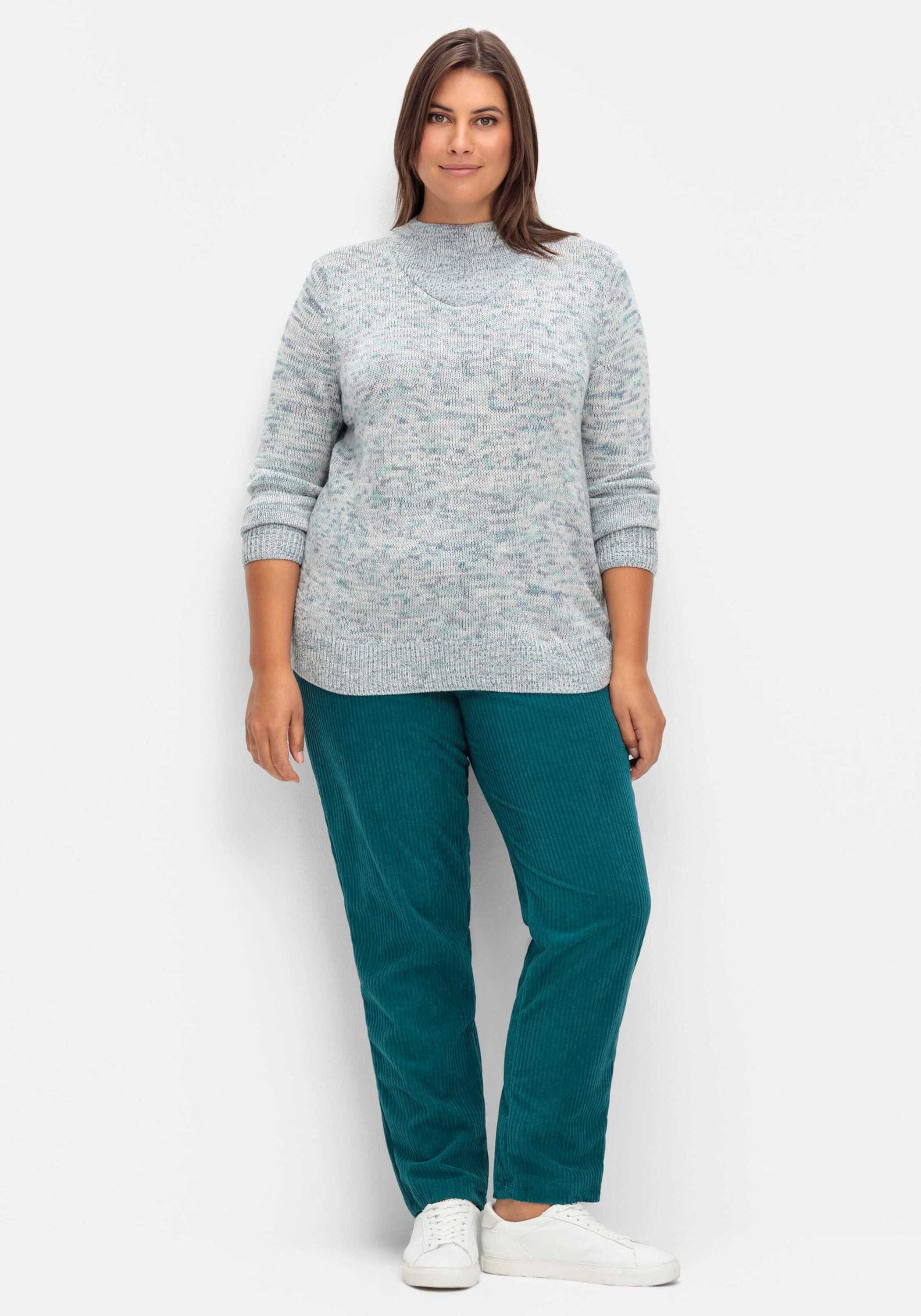 Sieh an! Strickpullover Pullover Langarm Jersey