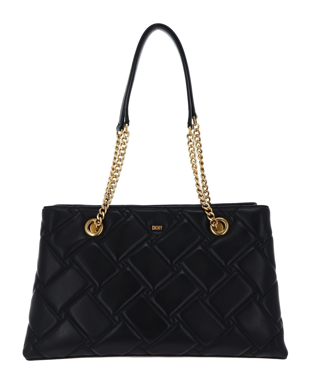 DKNY Schultertasche Willow Leather Blk / Gold