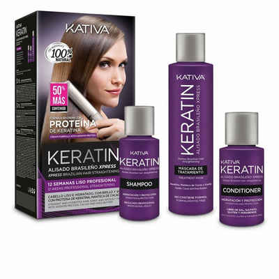Kativa Haarpflege-Set »Kativa Brazilian Xpress Keratin - Haarglättungs Kit«