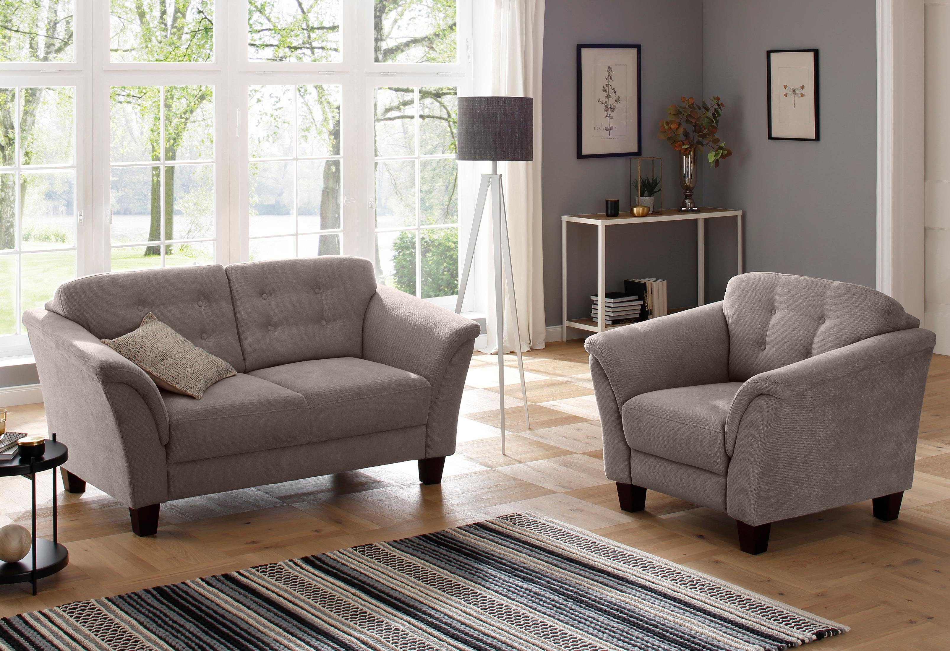 Home affaire Sessel Trondheim, mit Federkern, günstig online kaufen