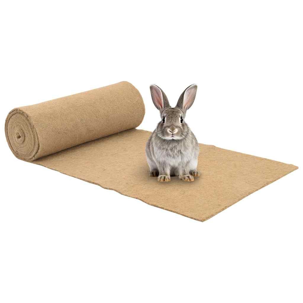 vidaXL Napfunterlage Nagermatte Hanf 0,5x5 m 5 mm