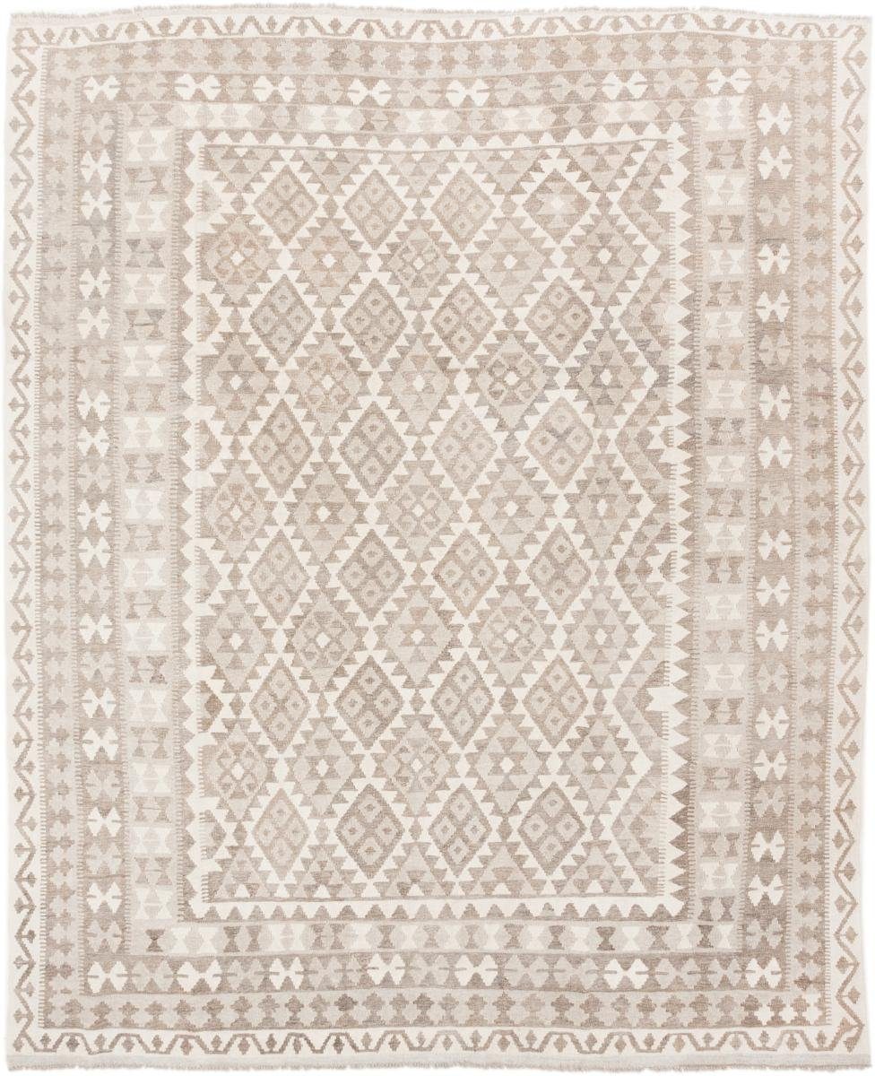 Orientteppich 3 Höhe: Orientteppich, Moderner Kelim 251x305 Heritage Afghan Nain rechteckig, Handgewebter Trading, mm