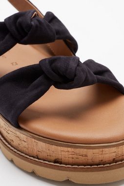 Next Forever Comfort Flatform-Sandalen mit Doppelknoten Keilsandalette (1-tlg)