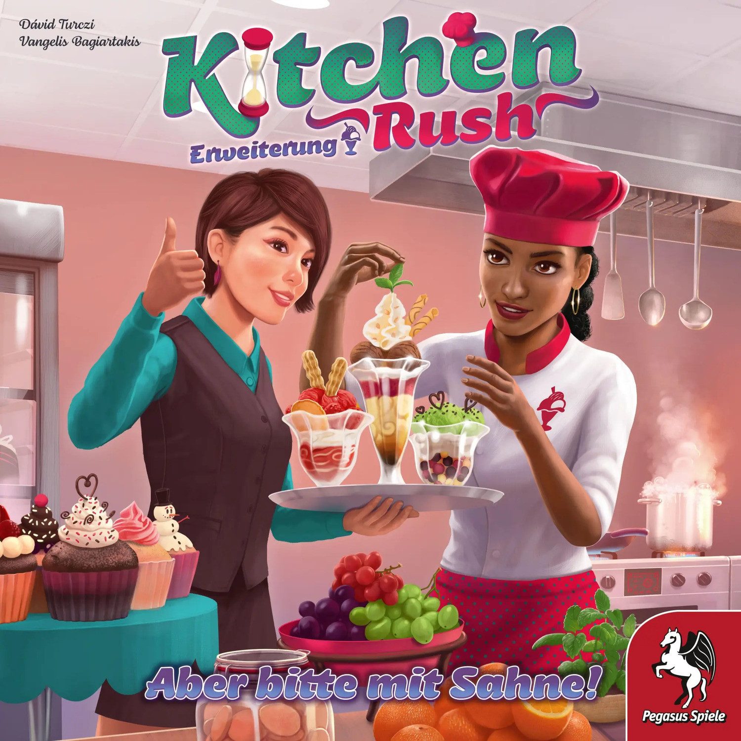 Spiel Kitchen Rush: Aber bitte mit Sahne [Erweiterung]