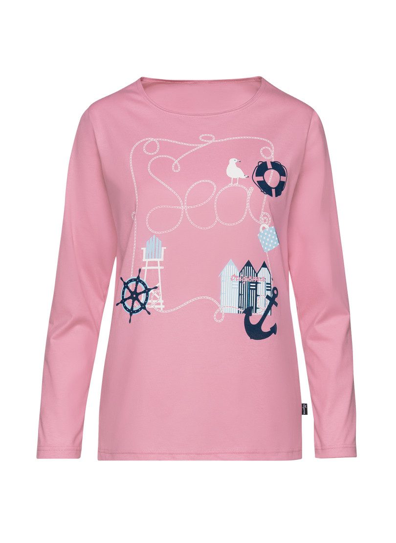 Trigema Schlafanzug TRIGEMA Pyjama Oberteil mit günstig online kaufen