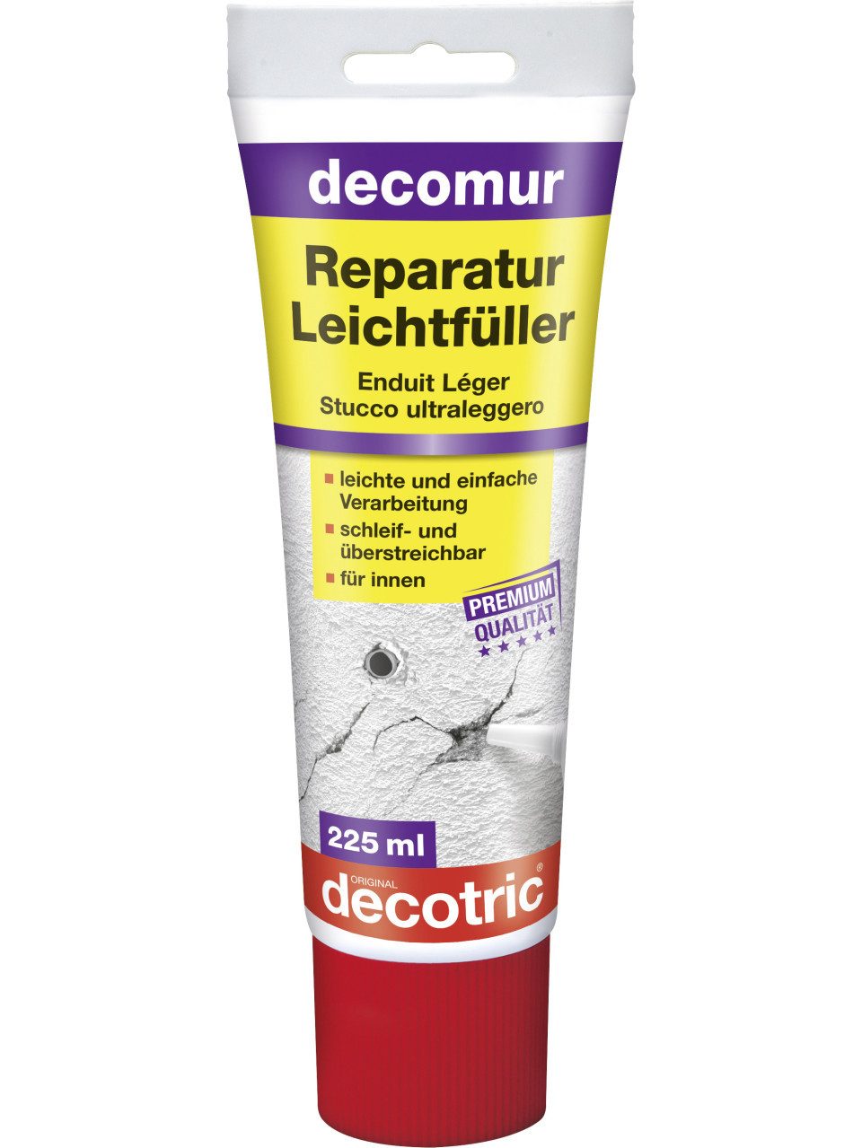 decotric® Spachtelmasse Reparatur Leichtfüller 225 ml