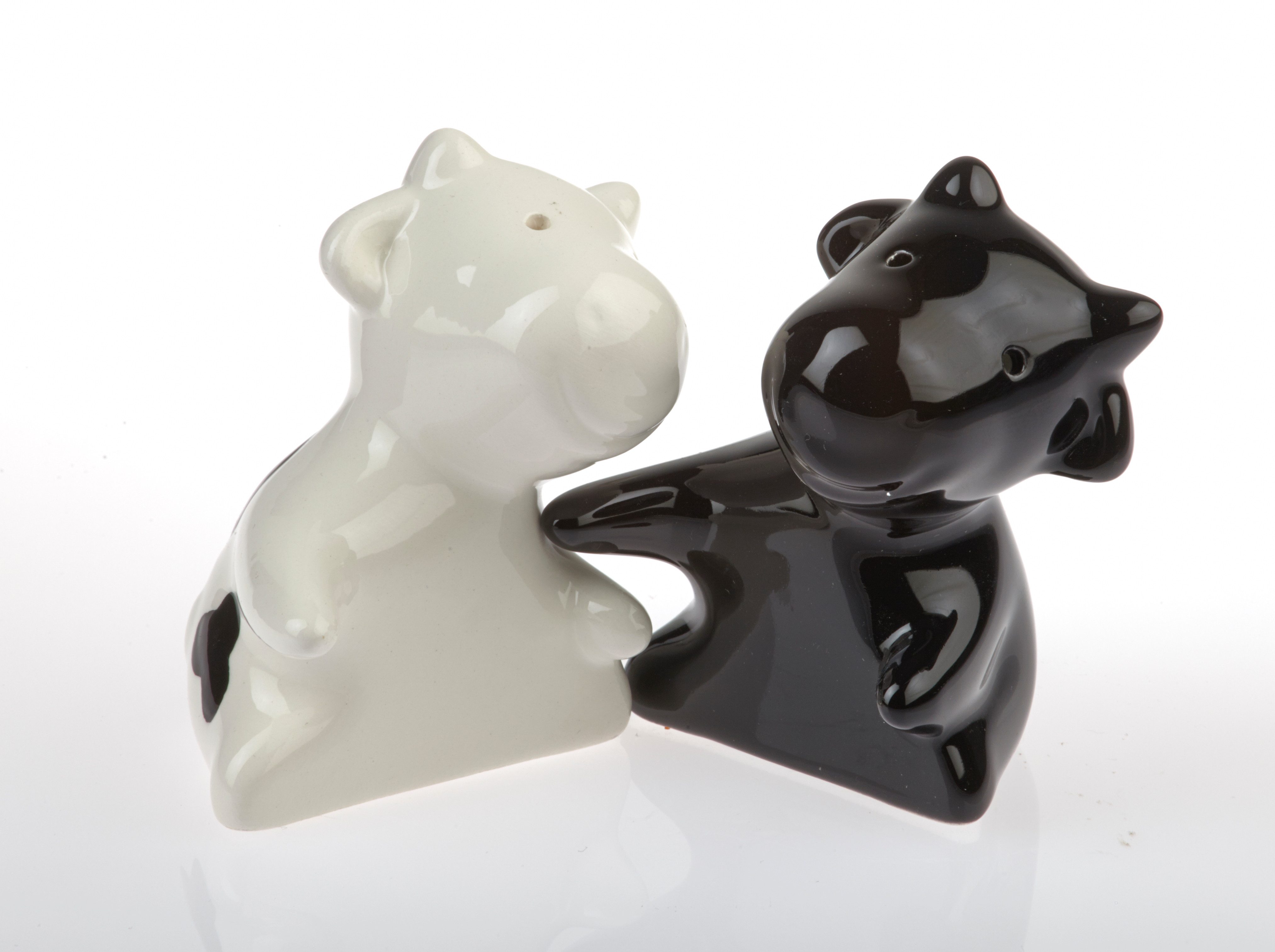 By Bers Salzstreuer Kuh Frosch Eier Elefant Glücksschwein Salzstreuer Keramik, (Eier Frösche Kühe Elefanten Glücksschwein Salzstreuer), hochwertige Handarbeit
