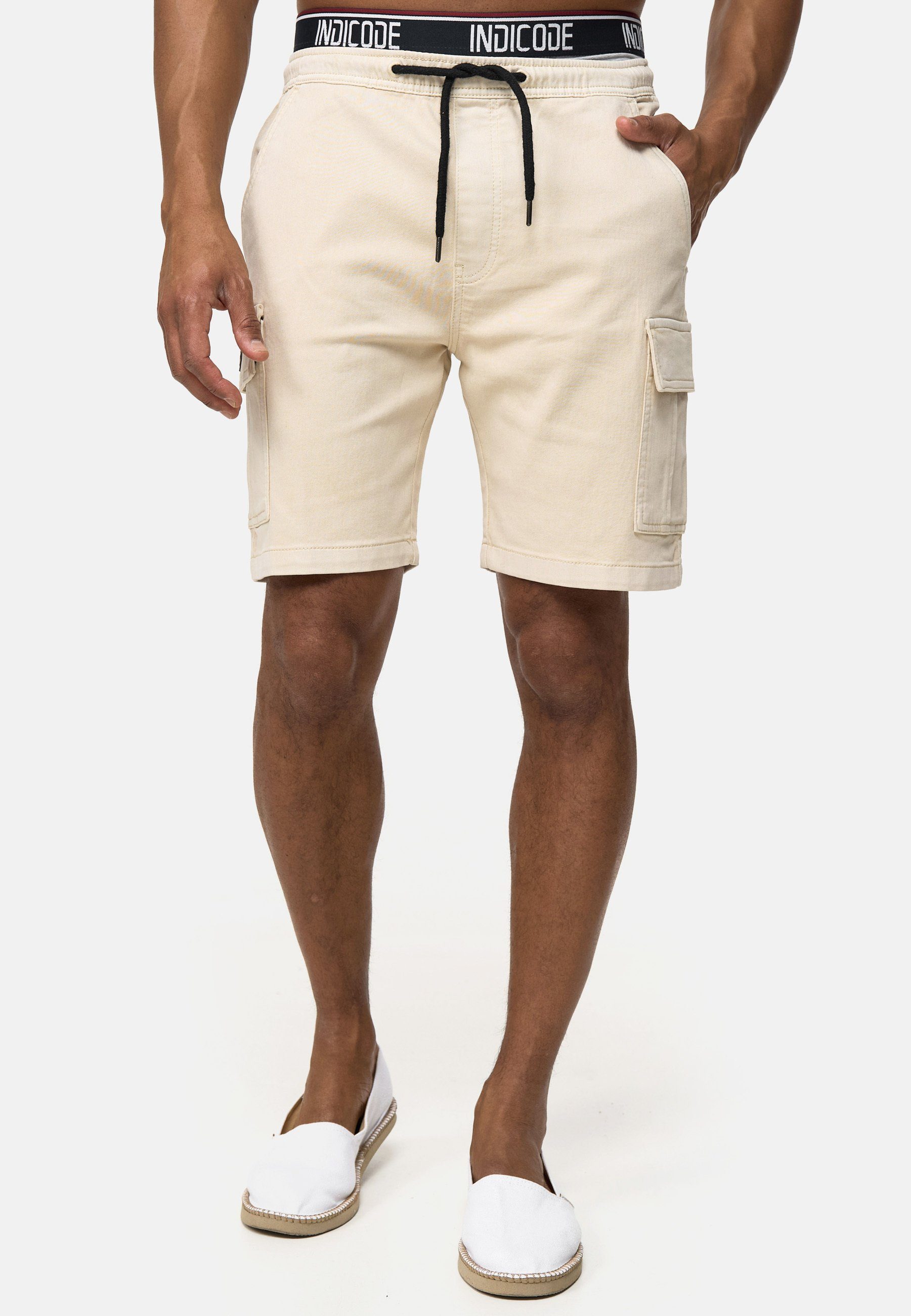 Jeansshorts Rudi Indicode Fog