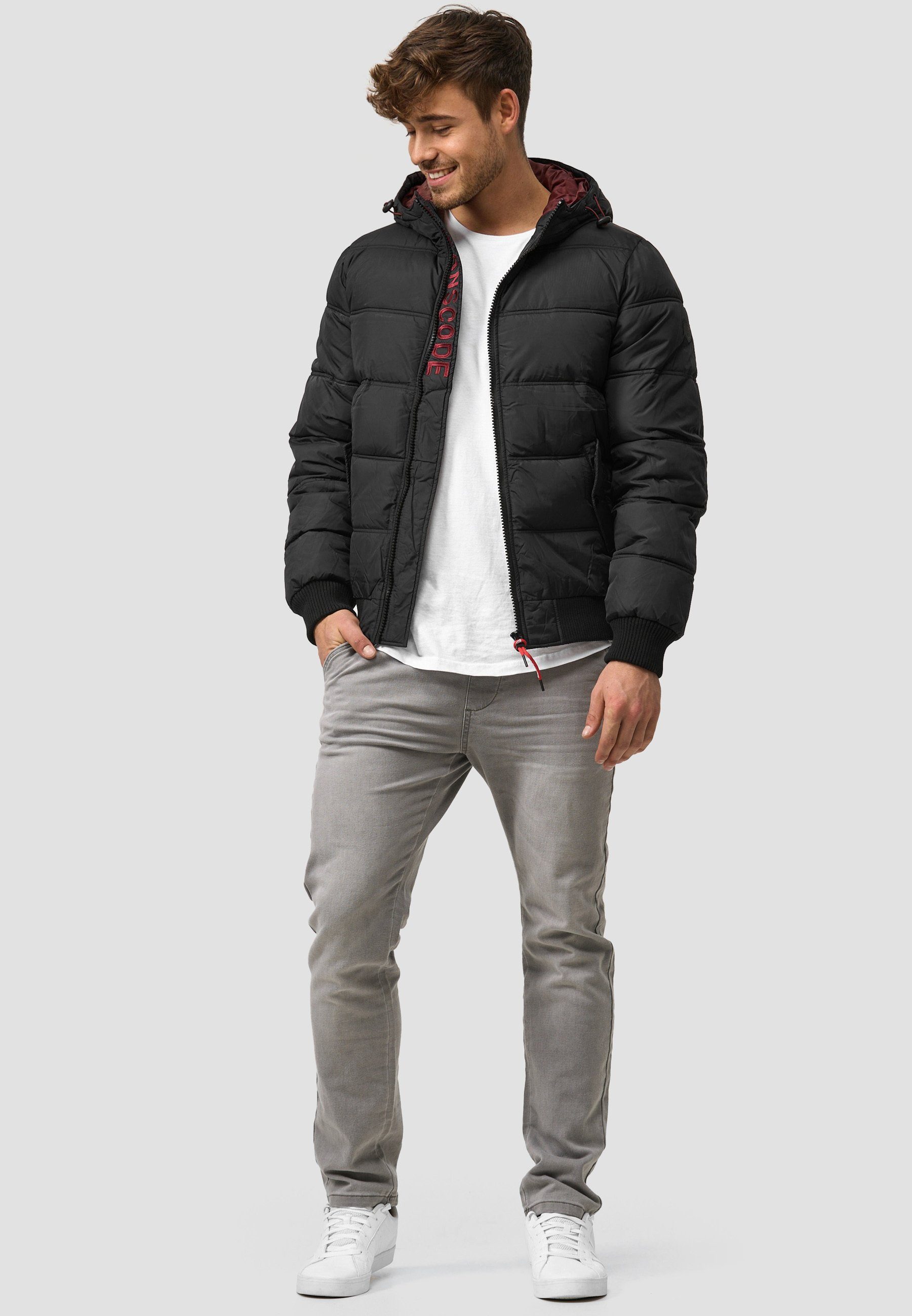 Winterjacke Indicode Adrian ZA Black