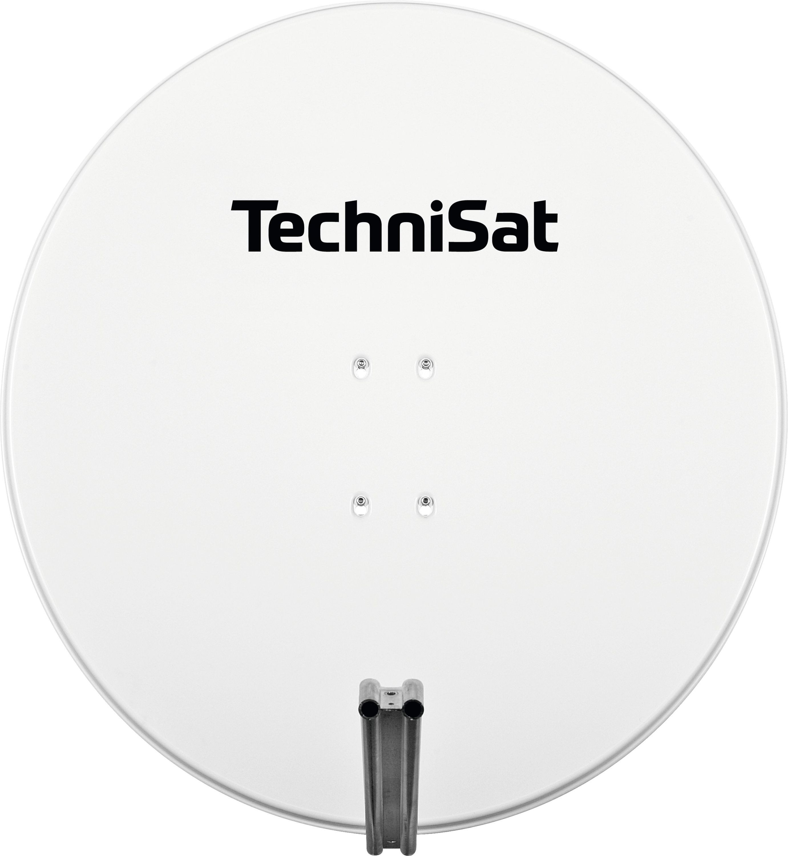 TechniSat SATMAN 850 PLUS inkl. Halterung für UNYSAT Universal-LNB Sat-Spiegel (85 cm, Aluminium, 85 cm Alu-Antenne, beidseitig pulverbeschichtet, inkl. LNB-Halterung)