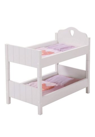 ROBA ® Puppenbett "Fienchen - Wei&...