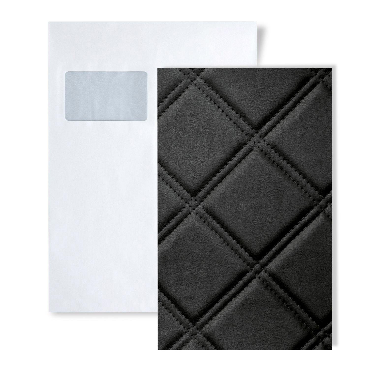Wallface Wandpaneel 1 MUSTERSTÜCK S-15030 DIN A5 Wandpaneel Muster, BxL: 15x20 cm, (1 MUSTERSTÜCK, Produktmuster, 1-tlg., Muster des Wandpaneels) schwarz matt