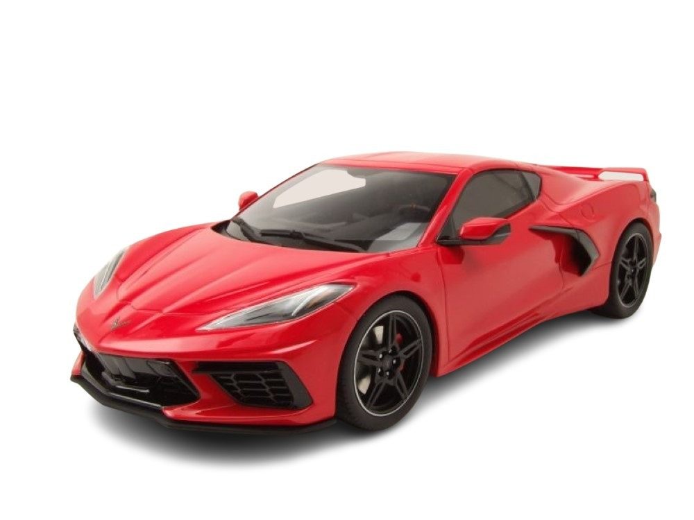 GT Spirit Modellauto Chevrolet Corvette C8 2020 rot, Maßstab 1:18