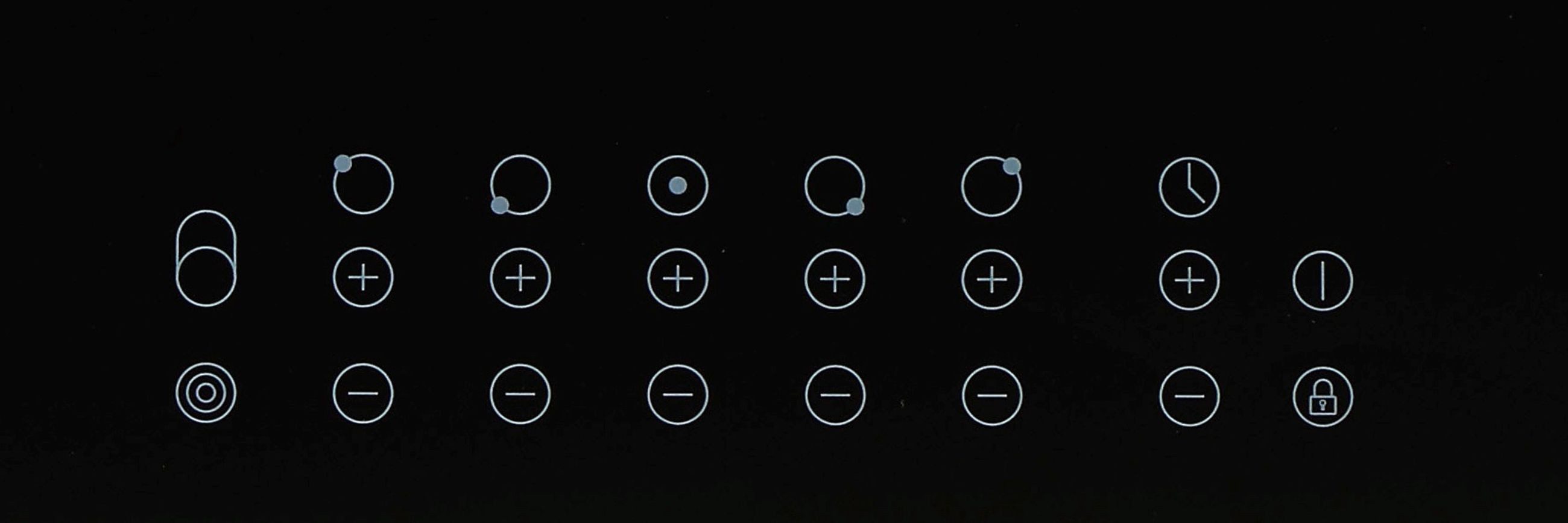 PKM Elektro-Kochfeld EB-C5-3KBTCF PKM EB-C5-3KBTCF, Timer, Kindersicherung