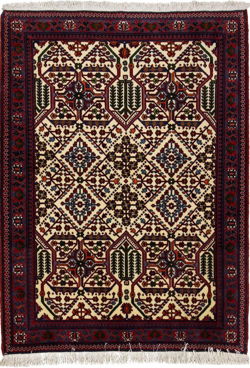 Orientteppich Khosroabad 111x149 Handgeknüpfter Orientteppich / Perserteppich, Nain Trading, rechteckig, Höhe: 8 mm