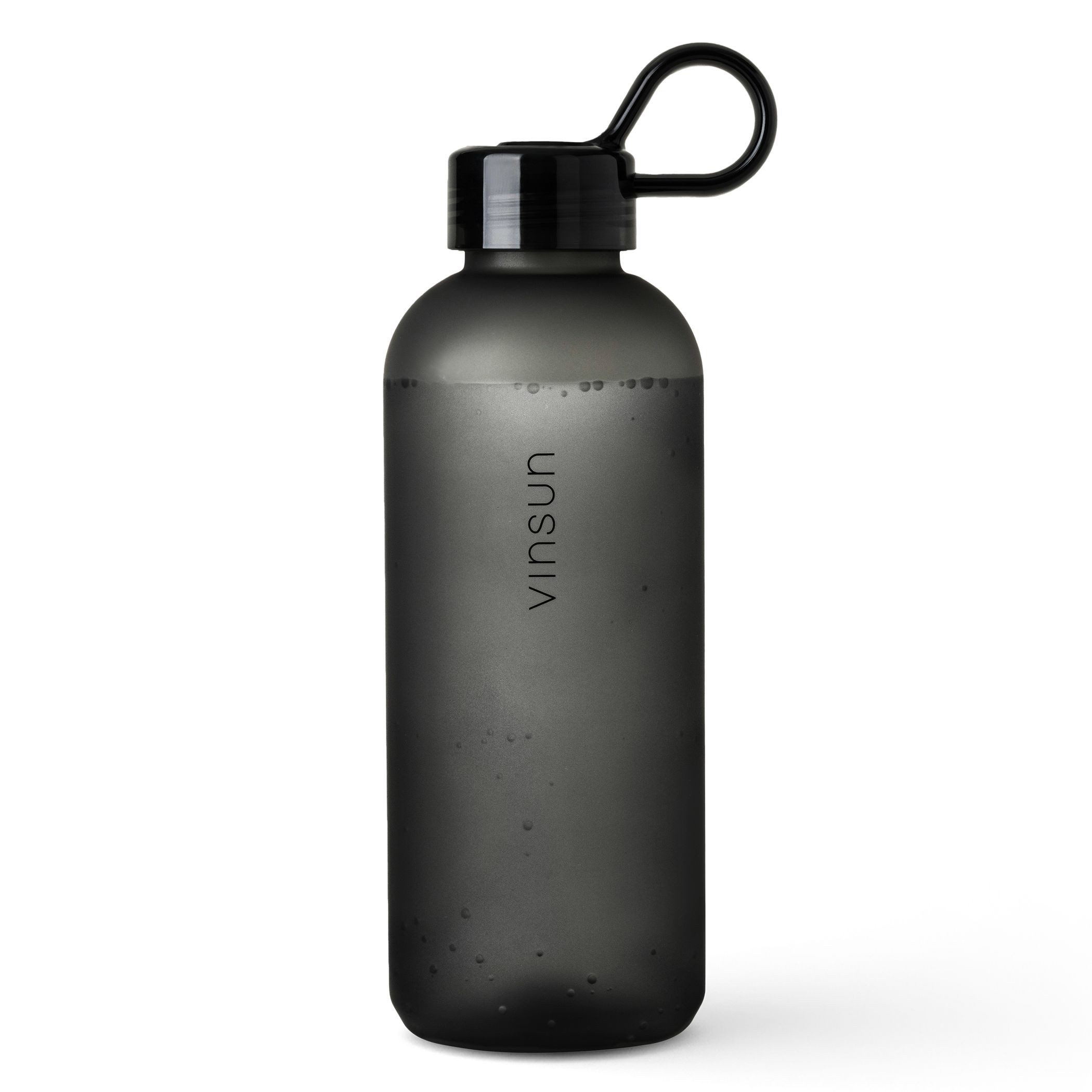 Vinsun Trinkflasche Trinkflasche 650ml, Kohlensäure geeignet, auslaufsicher, Tritan, BPA frei, bruchsicher, geruchs- und geschmacksneutral, auslaufsicher