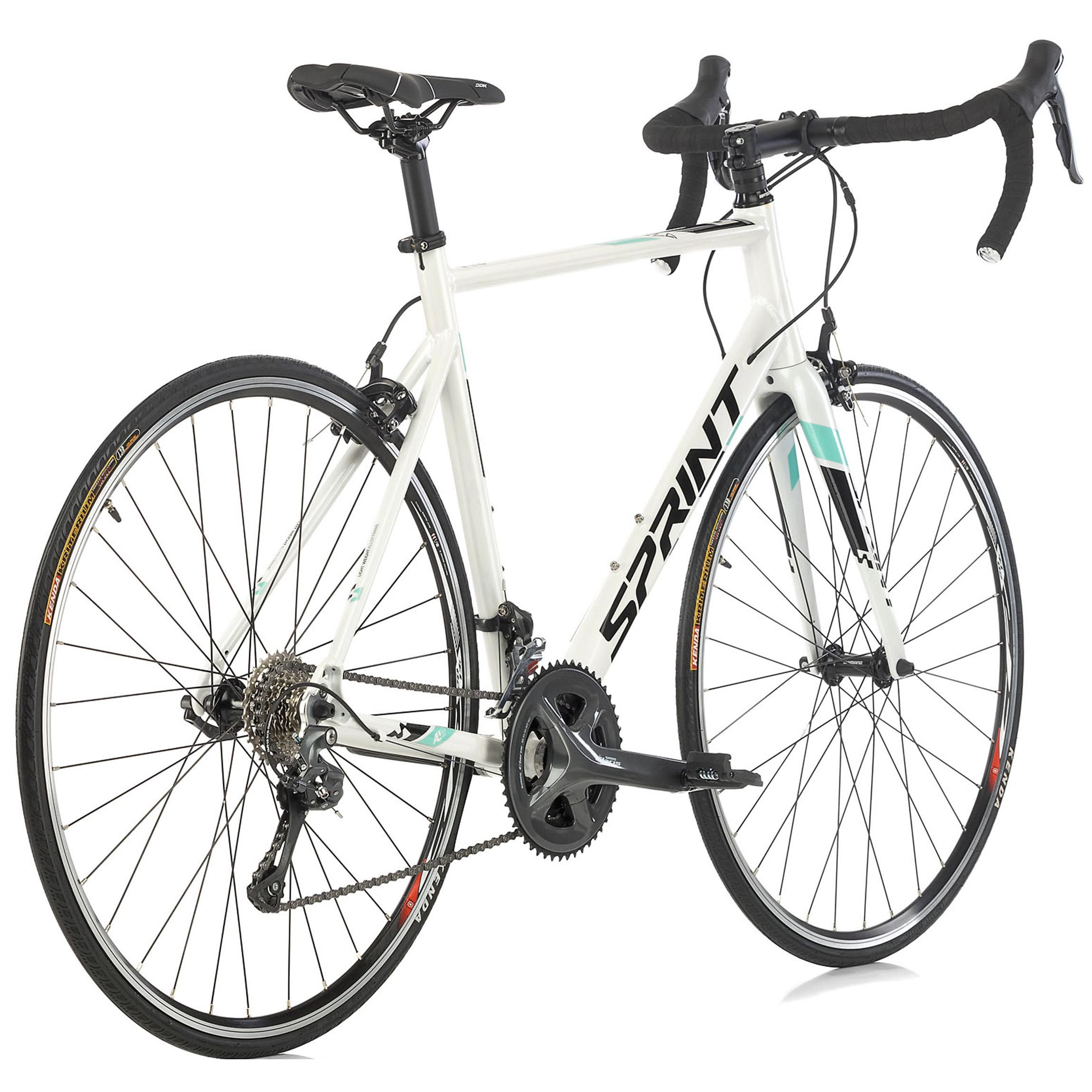 Airtracks Rennrad 28 Herren Rennrad SPRINT MONZA RACE Fahrrad CARBON GABEL 2x8, 16 Gang SHIMANO CLARIS RD-R2000 Schaltwerk, Kettenschaltung, High End Renn Fahrrad - Rahmenhöhen 51 cm 53 cm 55 cm - Modell 2026