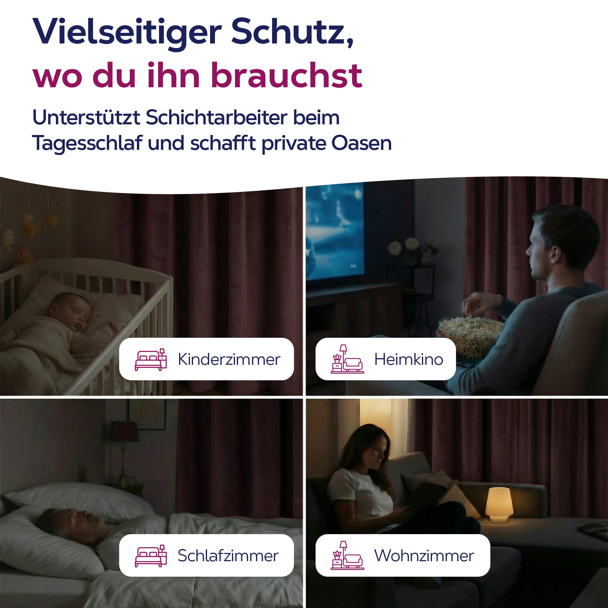 Beautex Verdunkelungsvorhang Samt Vorhang Kräuselband U-Band Gardine Velvet abdunkelnd (1 St), Hakenaufhängung, abdunkelnd, Weicher Samtstoff, lichtmindernd, pf – Bild 4 von 5