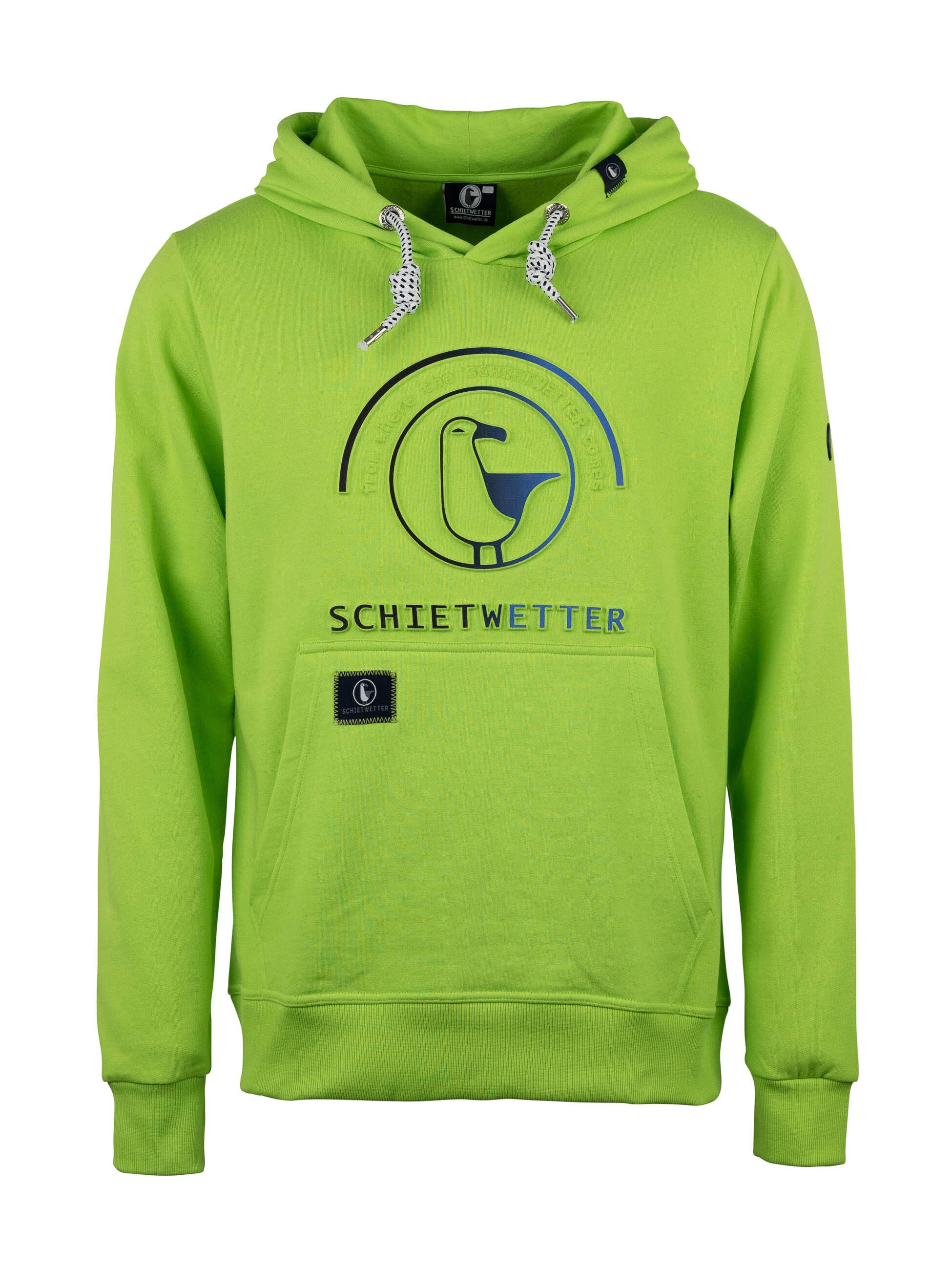 Schietwetter Kapuzenpullover Herren Hoodie Hansi 3D-Logo-Print, günstig online kaufen