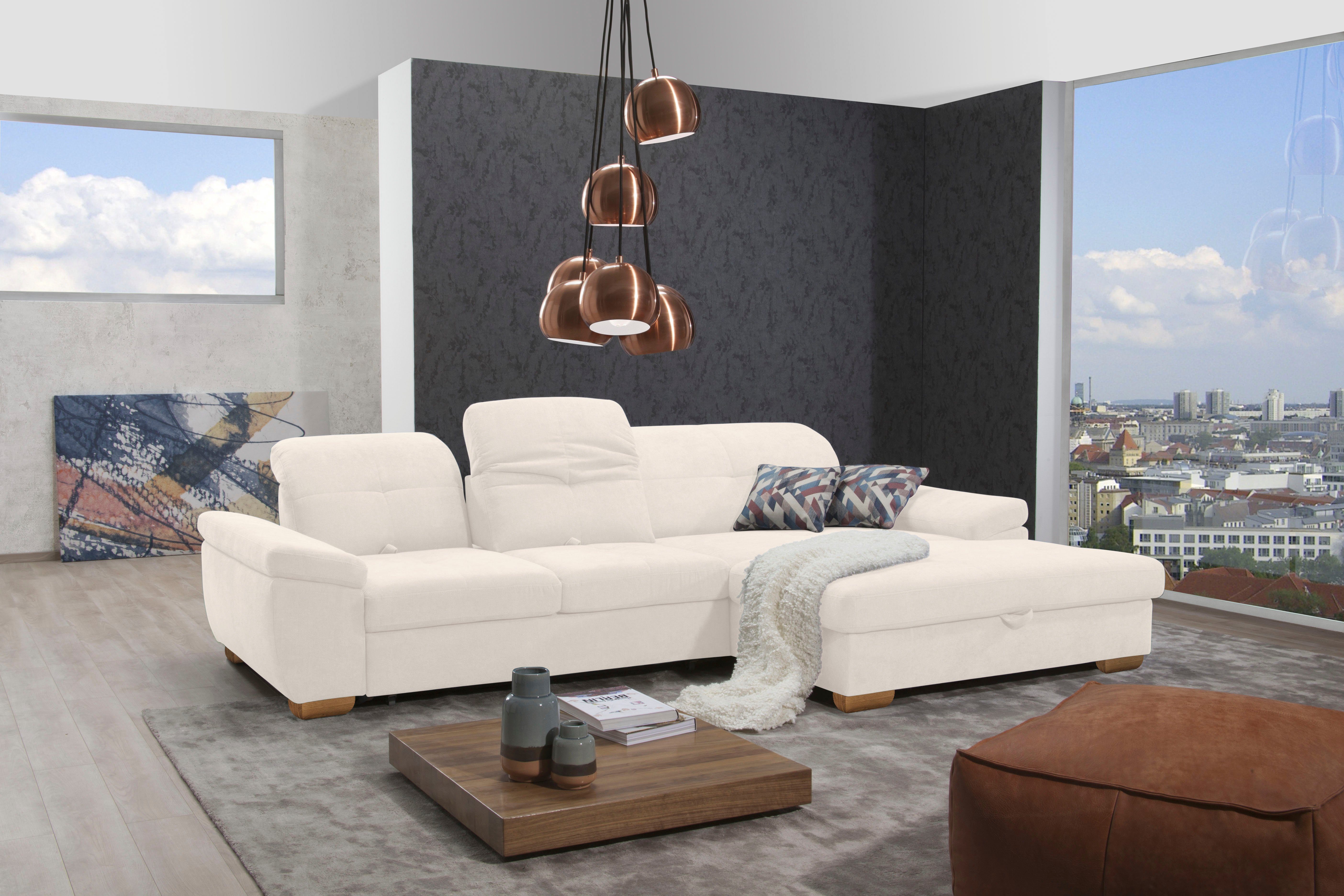 alina Ecksofa Nadira, wahlweise mit Bettfunktion günstig online kaufen