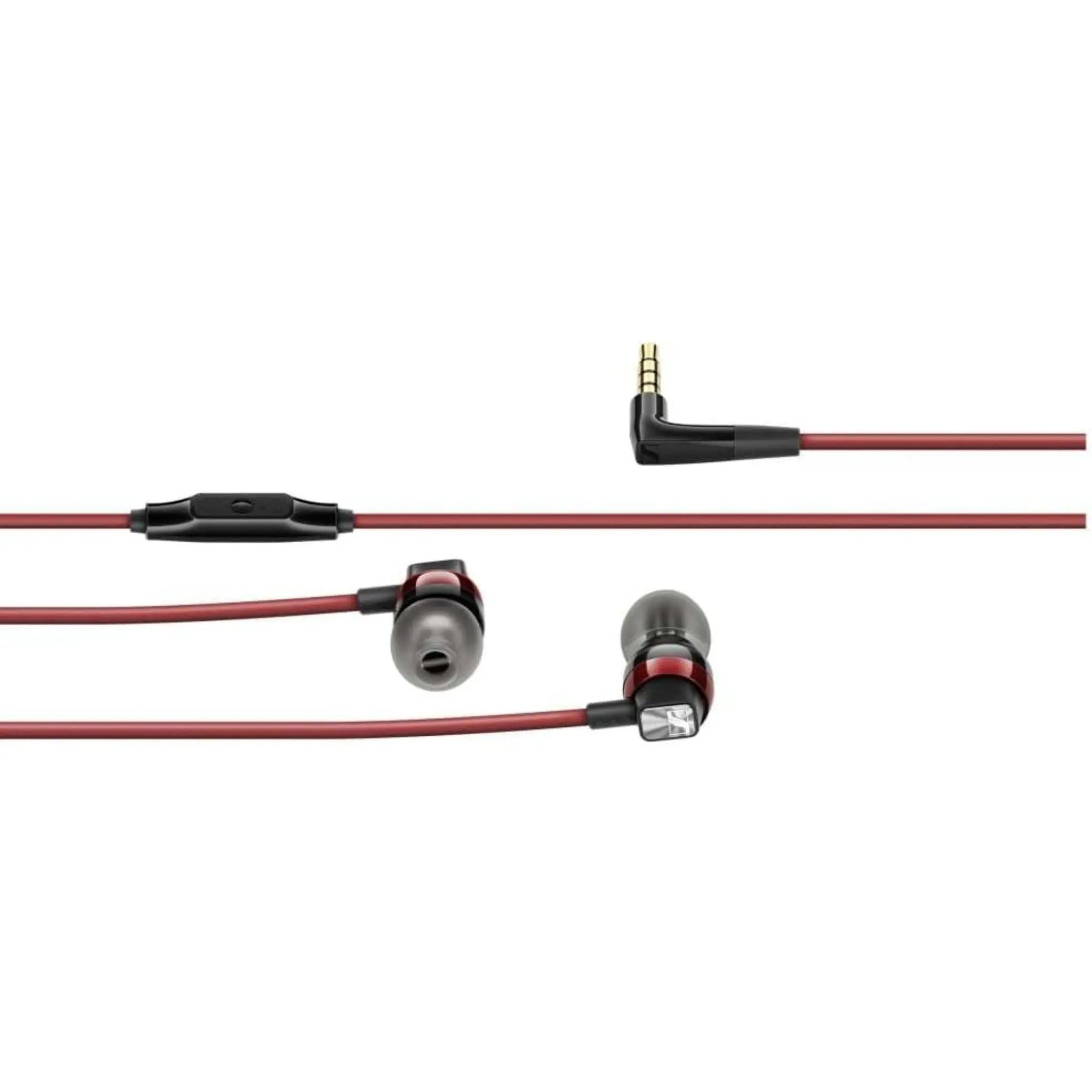 Sennheiser CX 300S In-Ear-Kopfhörer (Kabel Headset Mikrofon Klinke 3,5mm AUX Rot)