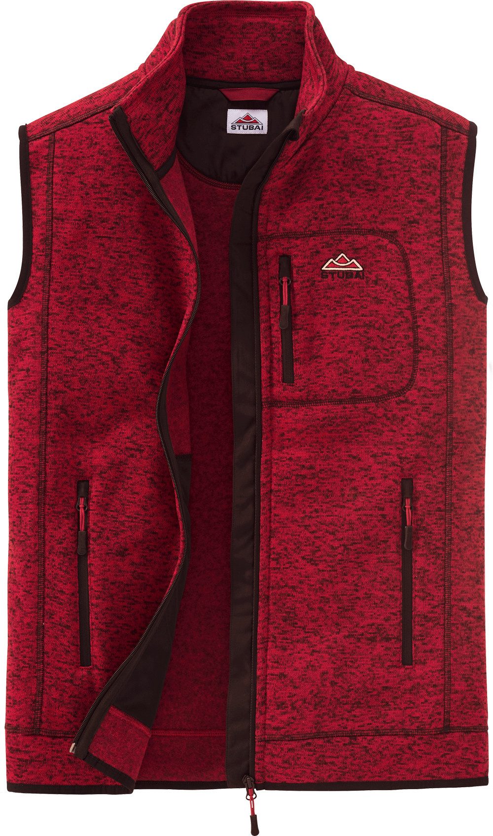 Stubai Fleeceweste bequeme und atmungsaktive Strickfleece-Weste – Bild 5 von 5