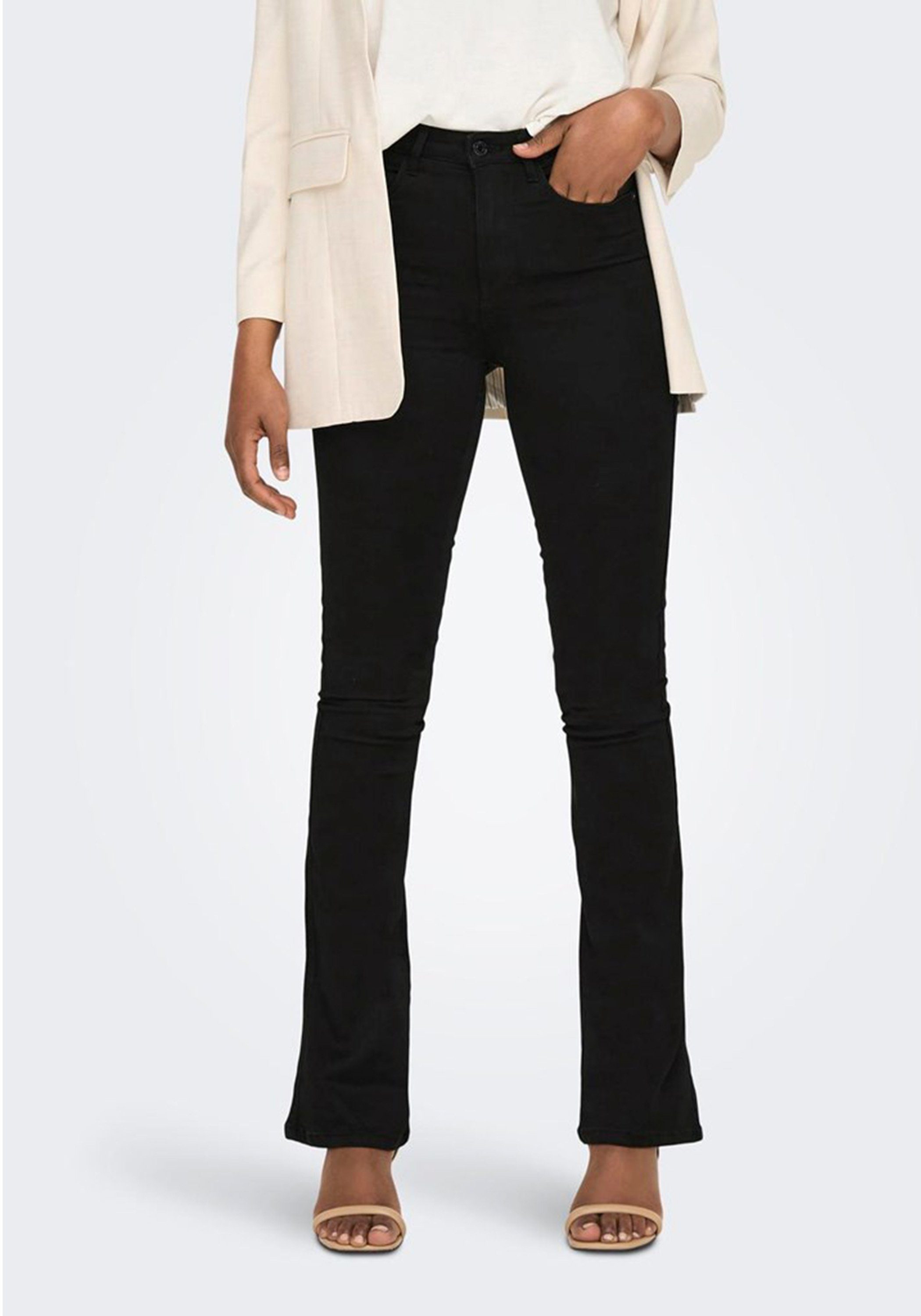 ONLY Bootcut-Jeans B800 Damen Bootcut Jeans günstig online kaufen