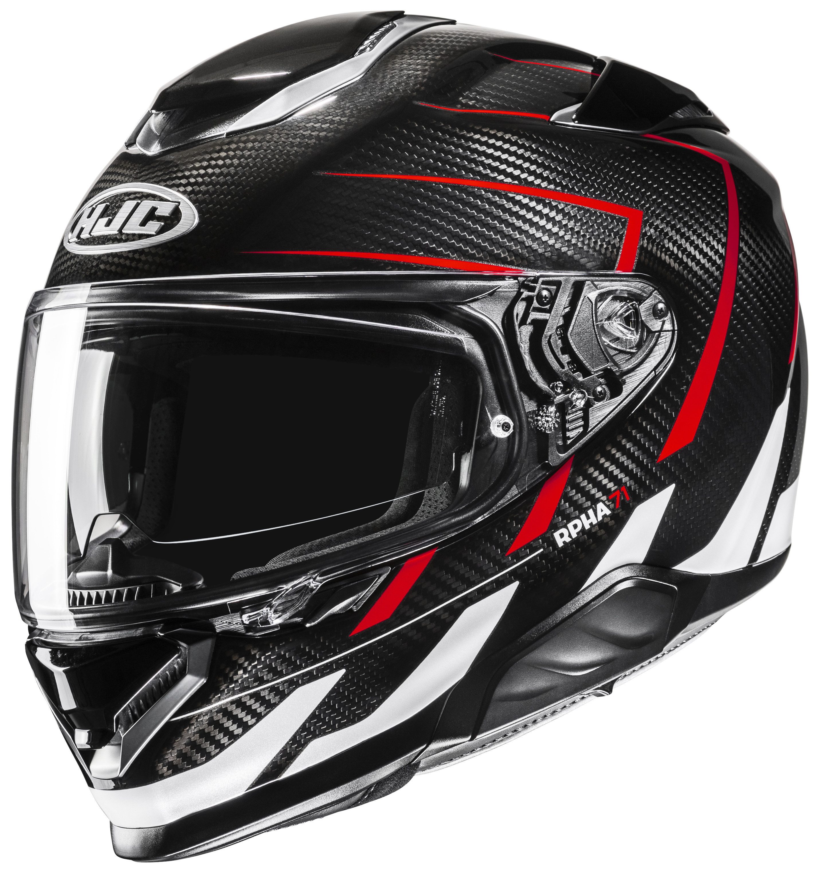 HJC Motorradhelm HJC RPHA 71 Carbon Cano MC1 Integralhelm (1er Set)
