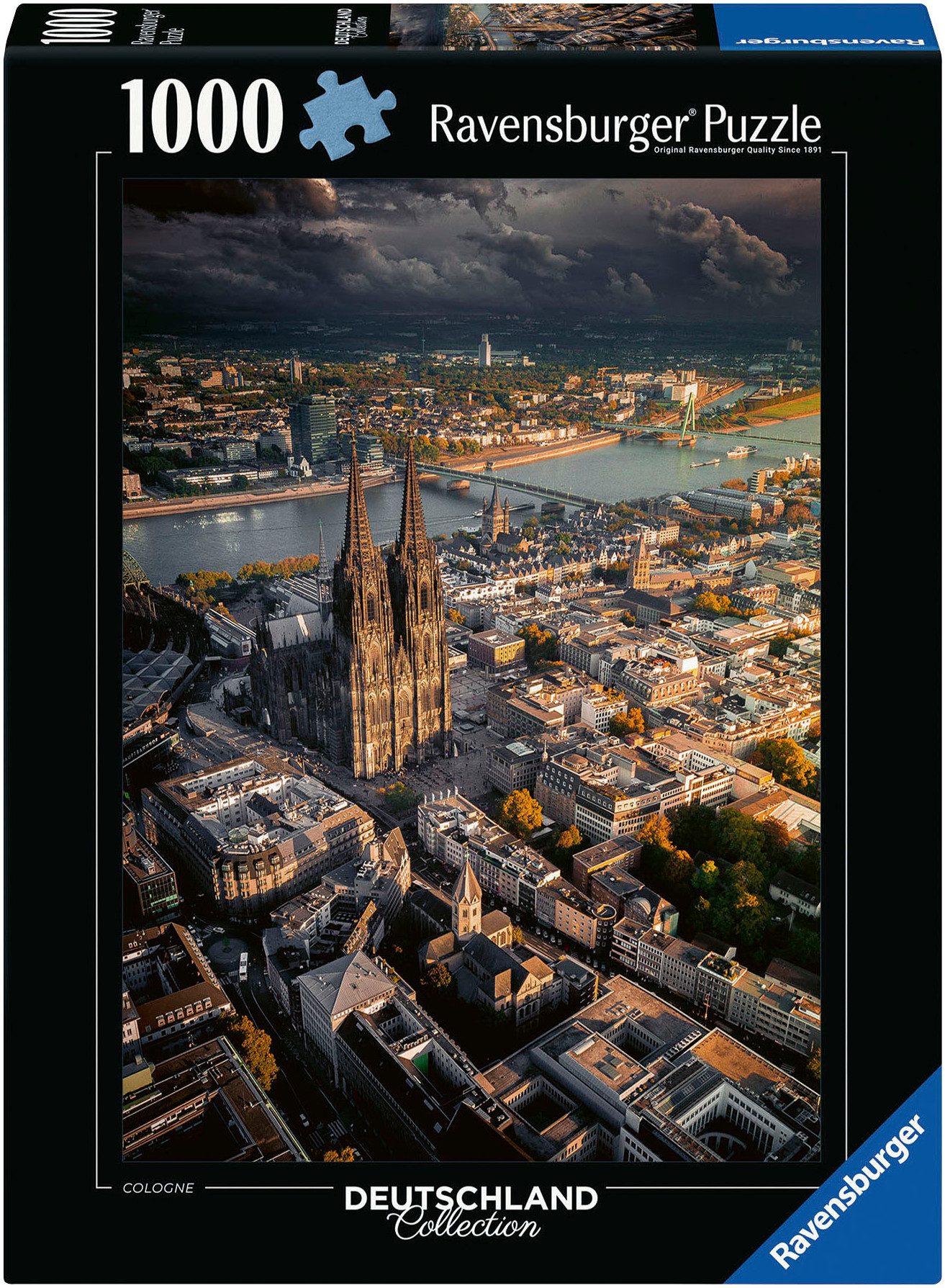 Ravensburger Puzzle Deutschland Collection, Kölner Dom, 1000 Puzzleteile, M günstig online kaufen