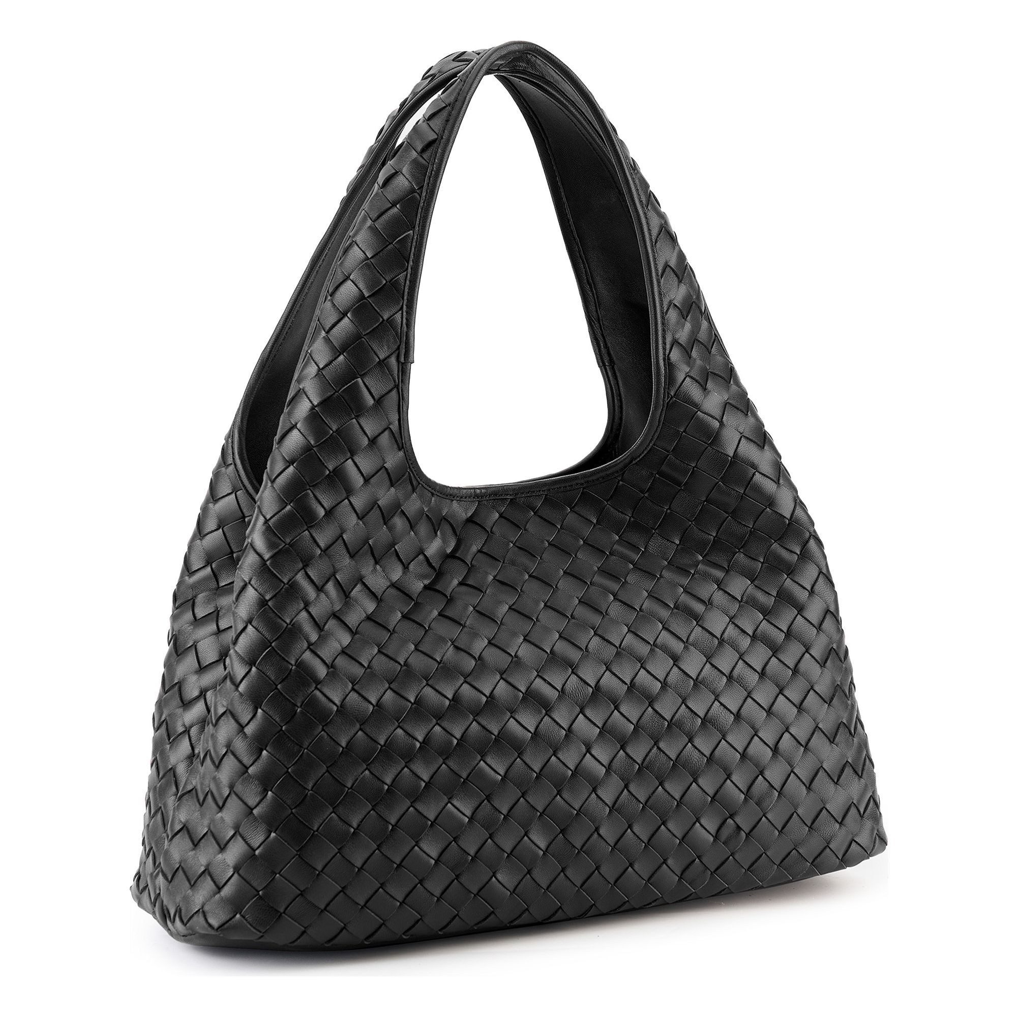 Les Visionnaires Schultertasche Paz Weave, Leder
