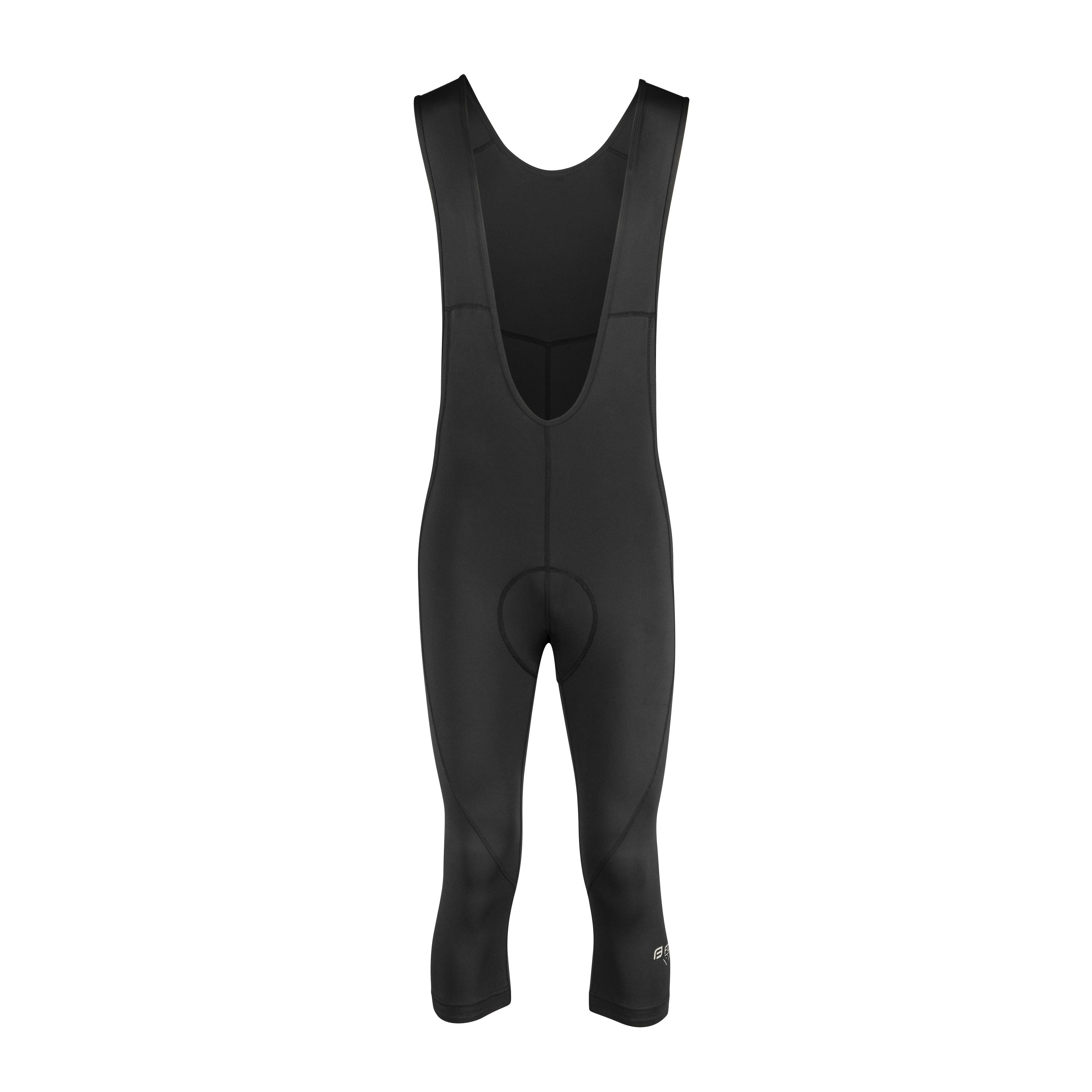 FORCE Fahrradhose FORCE 3/4 Fahrrad Hose Maze mit Polster +5 °C bis +15 °C %%%