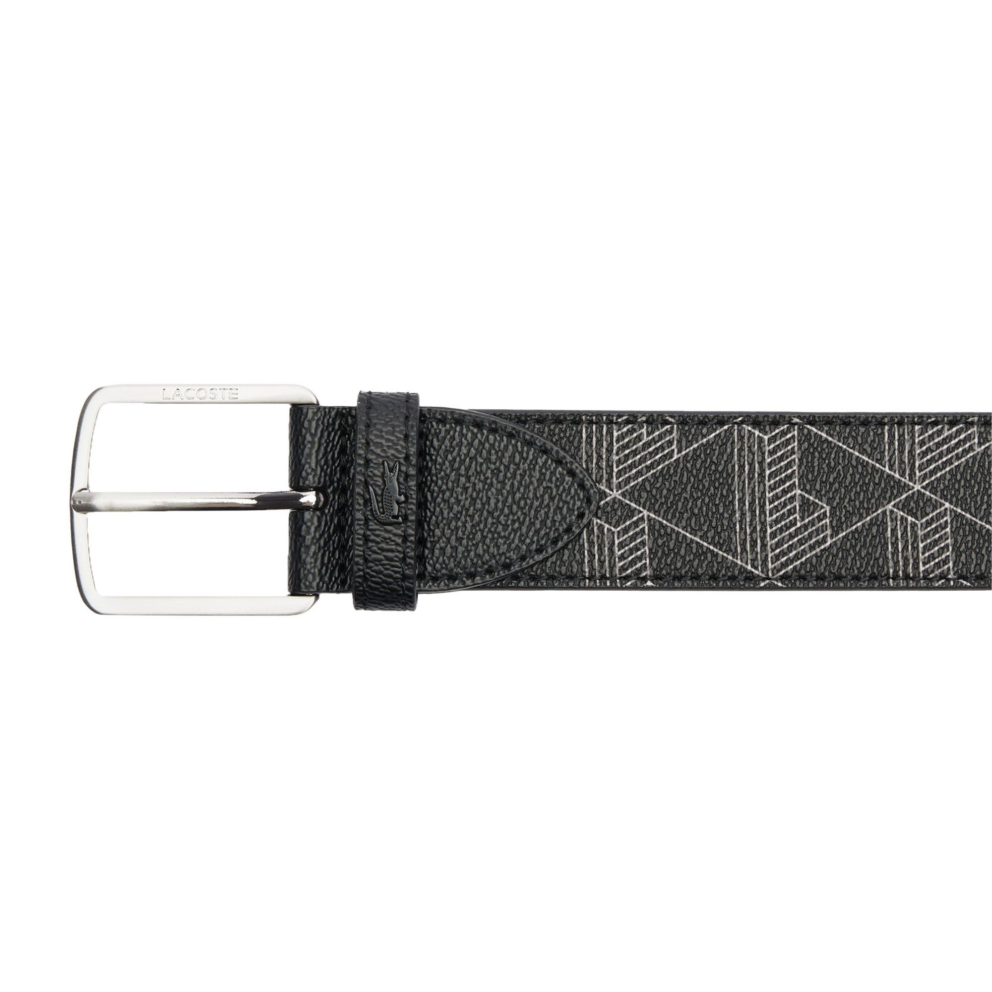 Lacoste Ledergürtel Herren Gürtel Lederimitat