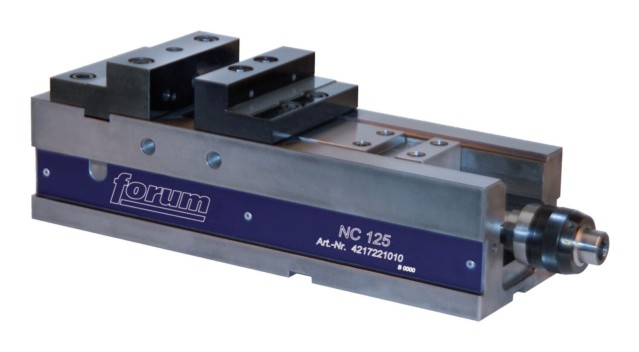 forum® Schraubstock, NC-Kompaktspanner FKG 125 mm STB