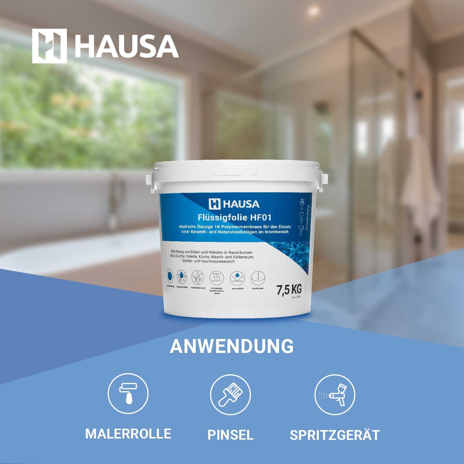 Hausa Dichtstoff Flüssigfolie HF01, Dichtfolie für günstig online kaufen