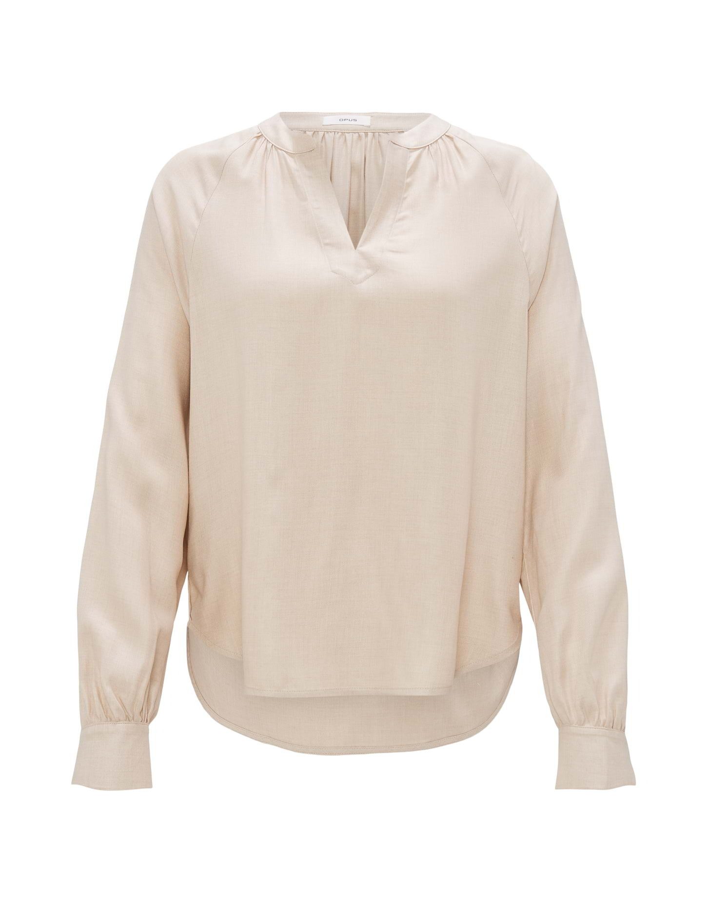 OPUS Langarmbluse Bluse FELIA Loose aus Viskose Mix günstig online kaufen