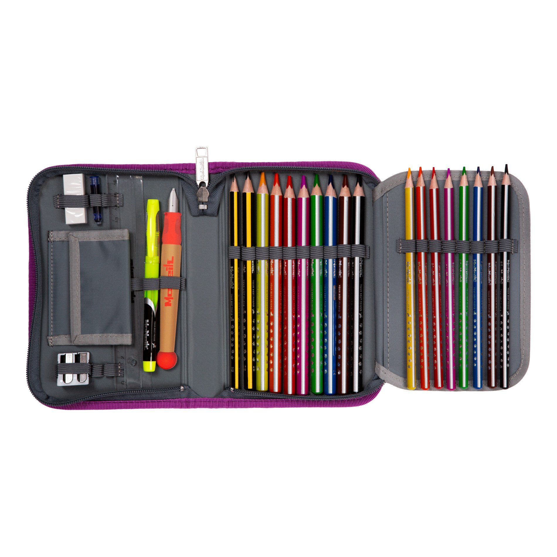 McNeill Schulranzen McNeill Schulranzen-Set BASIC 4tlg.