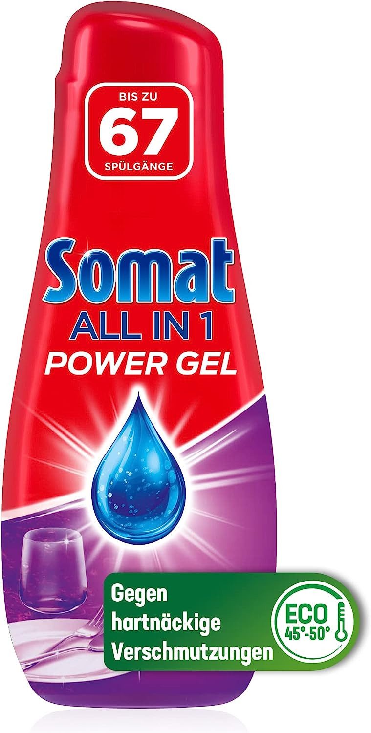 All in 1 Power Gel 67 Spülgänge Geschirrspülmittel