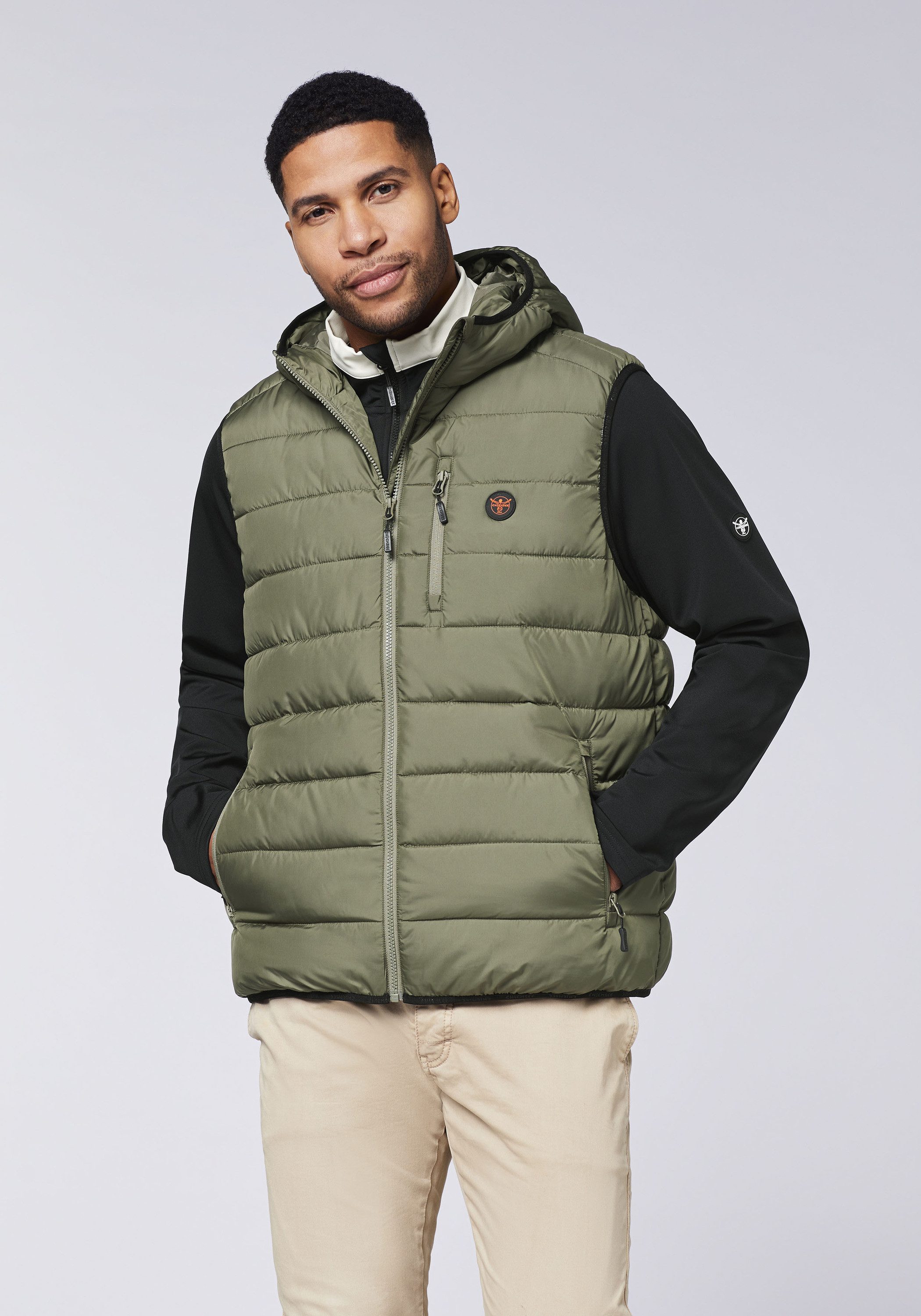 Chiemsee Steppweste Weste im gesteppten Puffer-Design günstig online kaufen