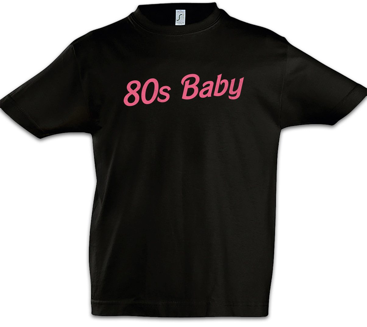 Print-Shirt 80s Baby Kinder T-Shirt Eighties Retro Toy Logo Girl 80s 80er