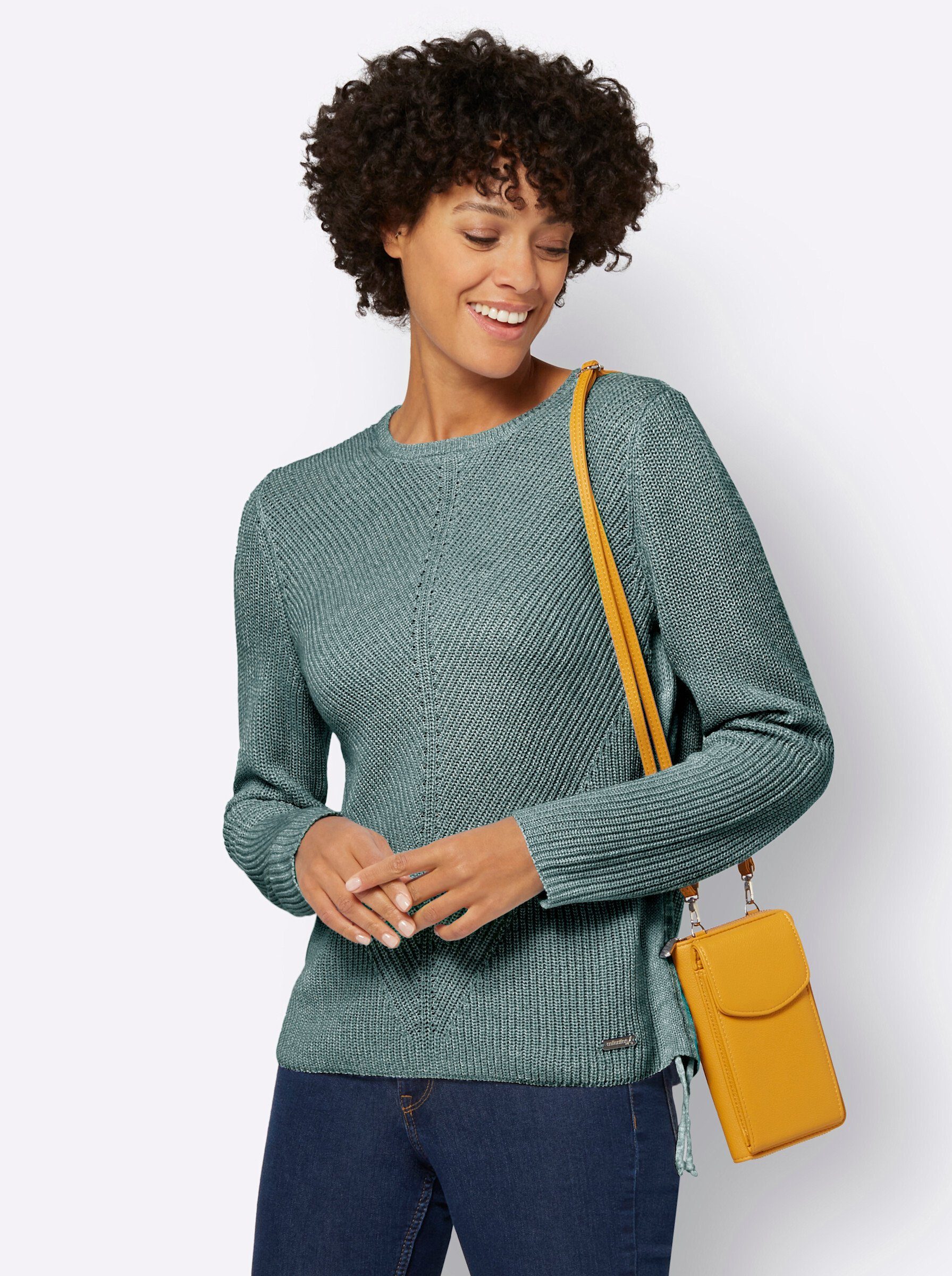 Strickpullover Pullover Langarm Milanorib